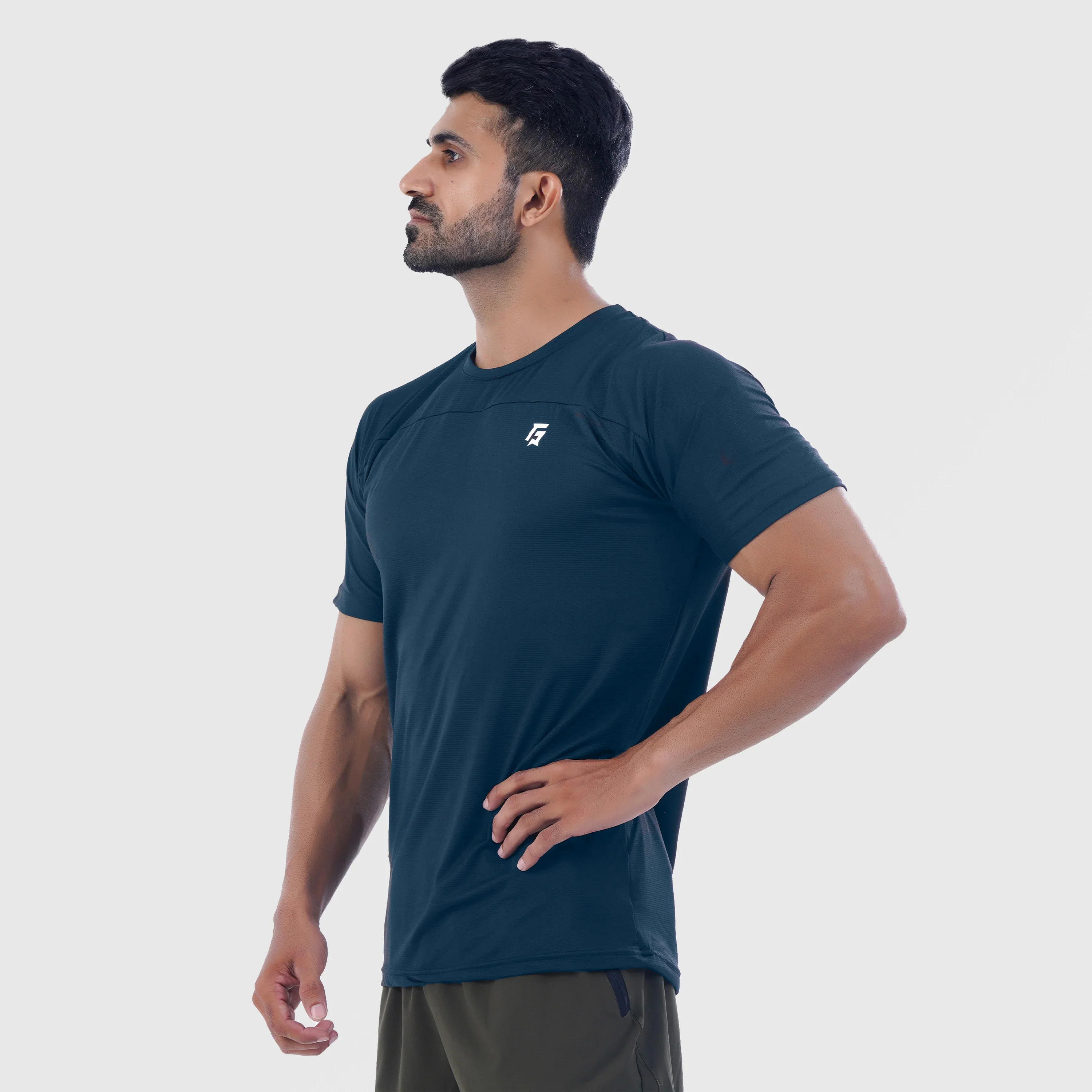 Flex Flow Tee (Dark Teal) - Image 2