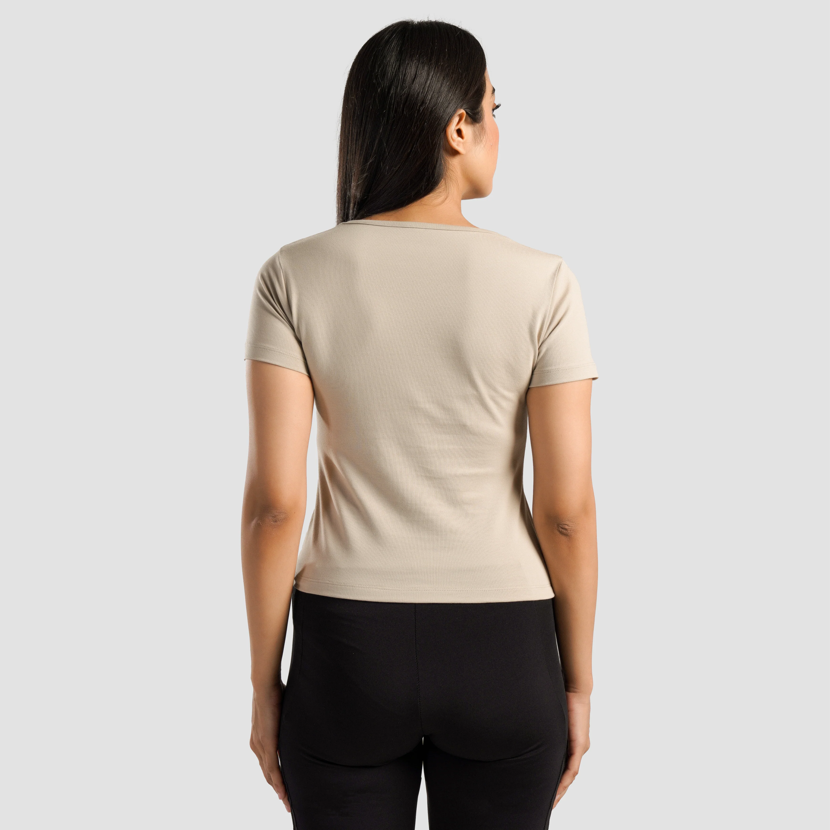Flex Form Top (Beige) - Image 2