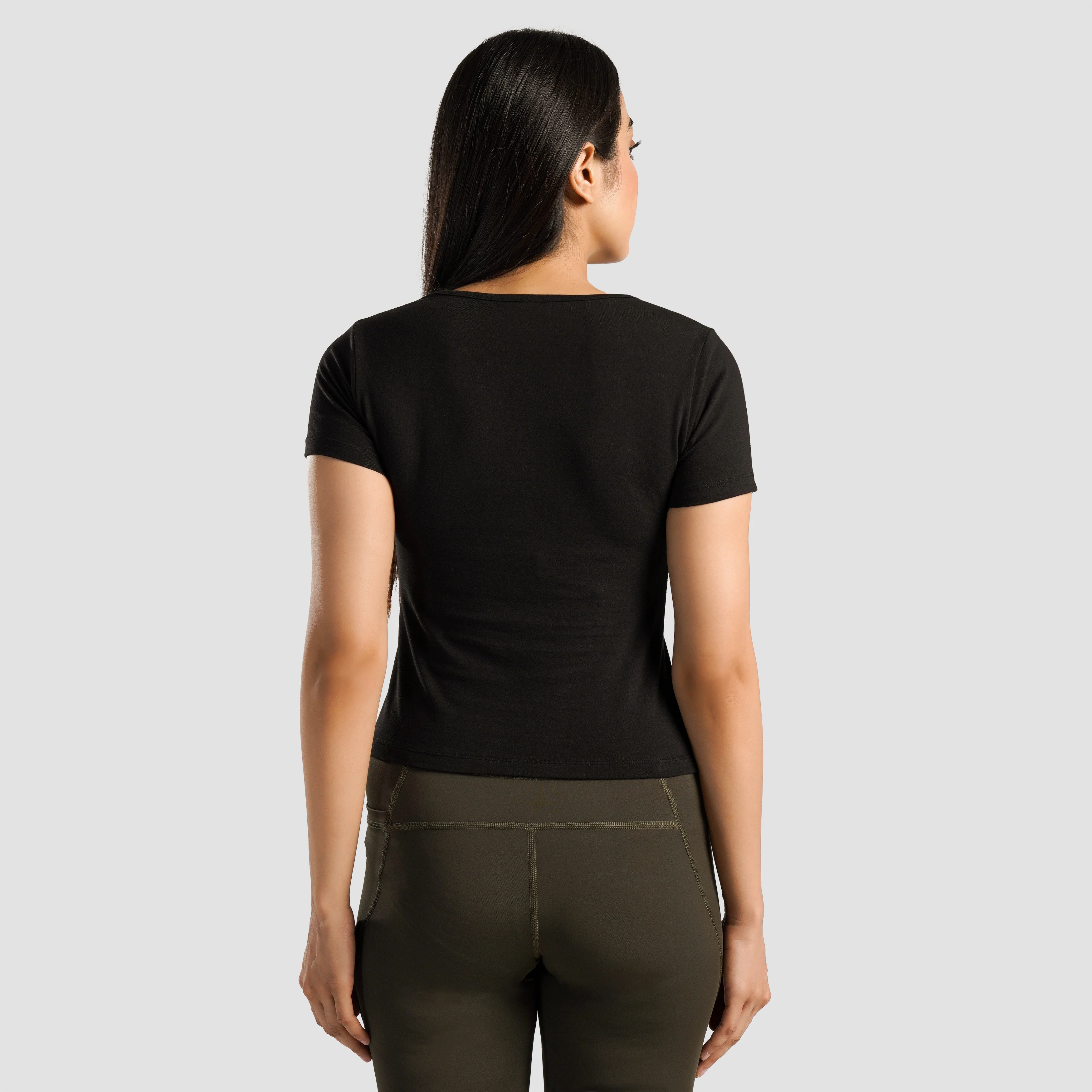 Flex Form Top (Black) - Image 2