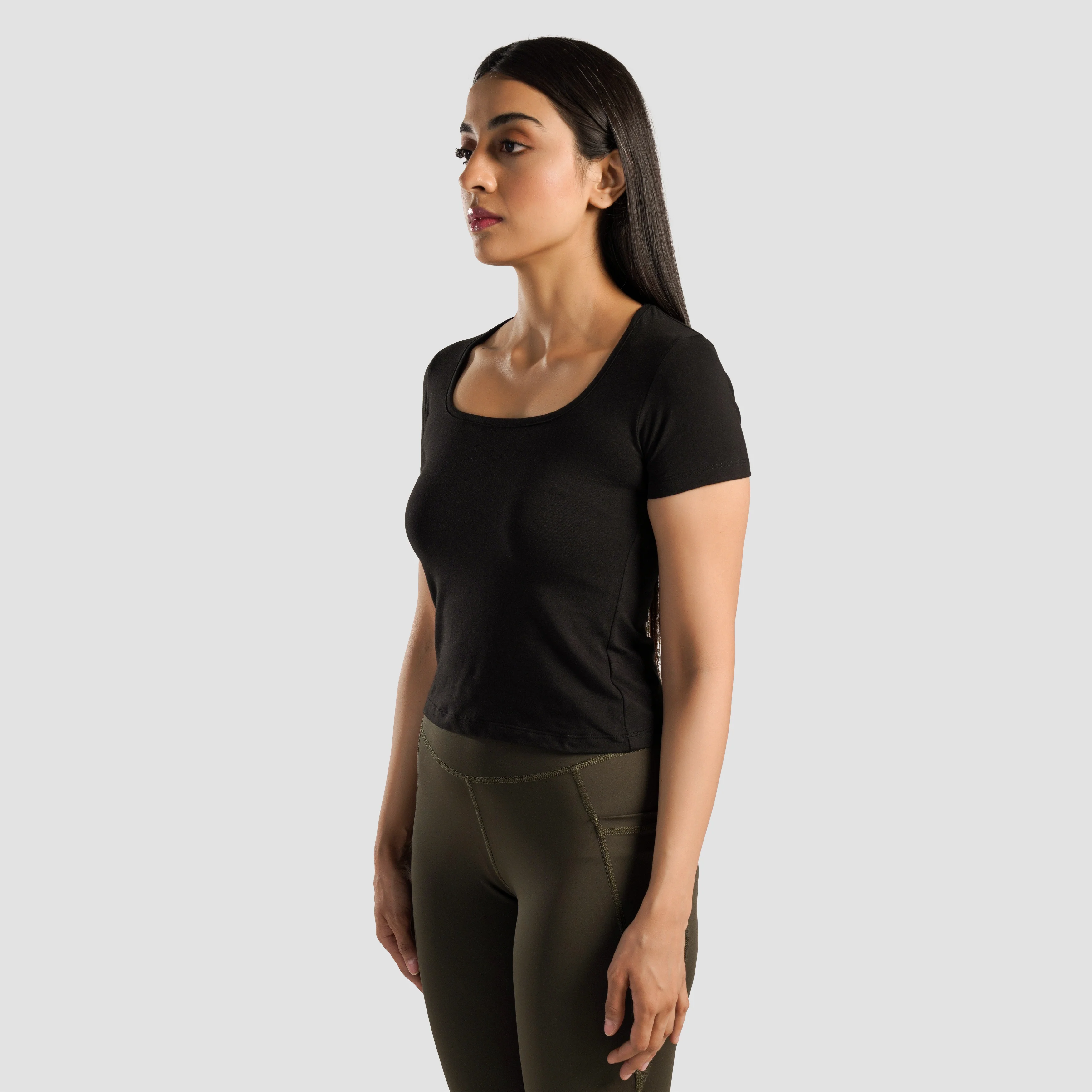 Flex Form Top (Black) - Image 3