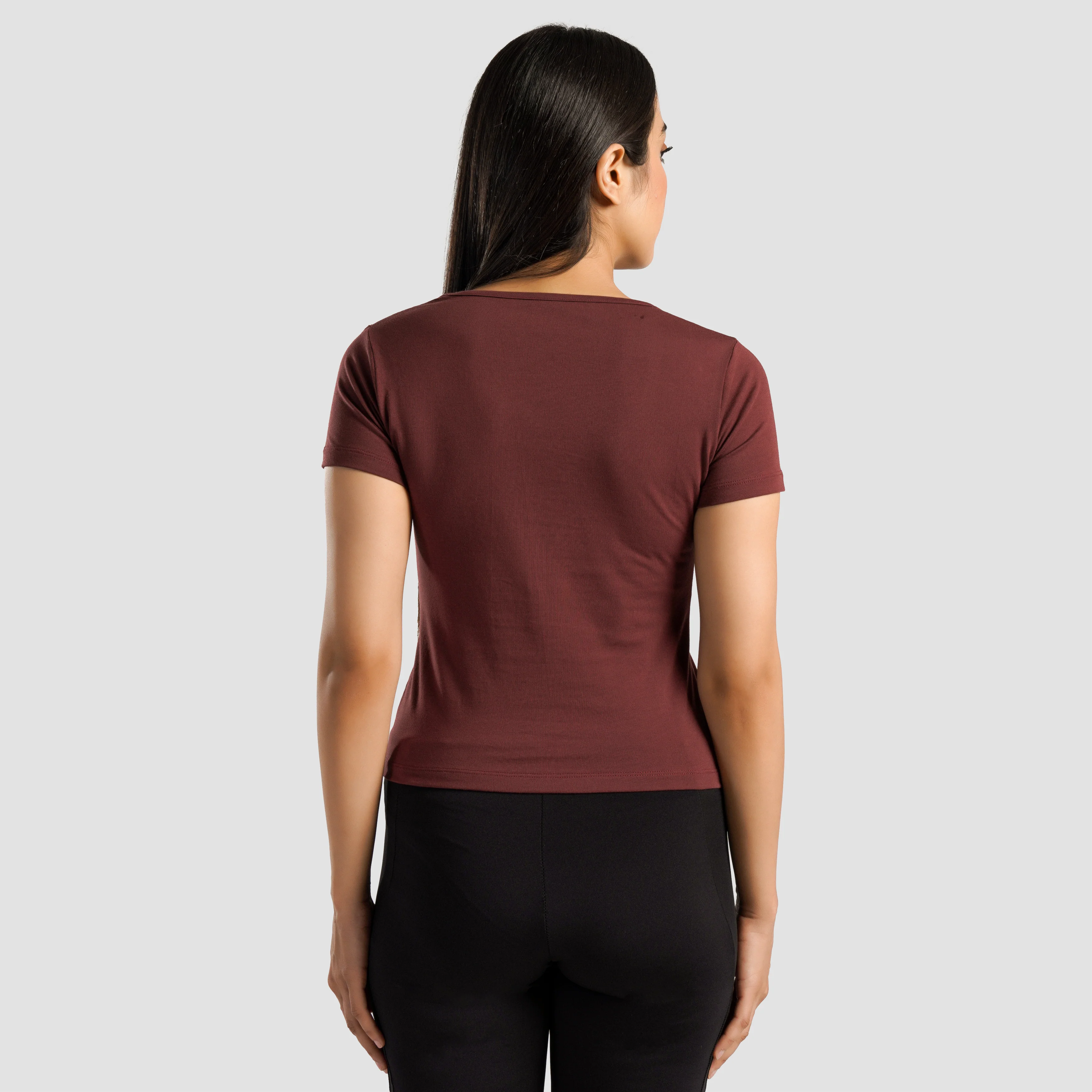 Flex Form Top (Maroon) - Image 2
