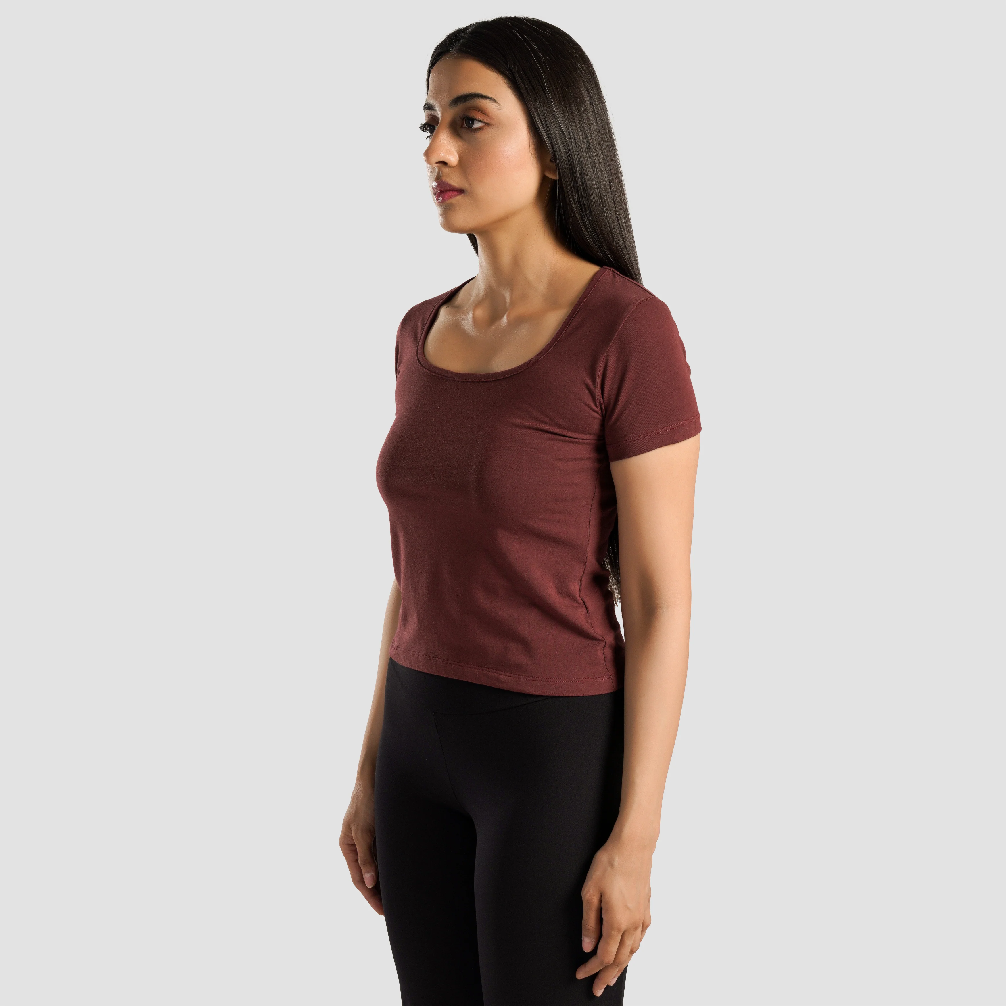 Flex Form Top (Maroon) - Image 3