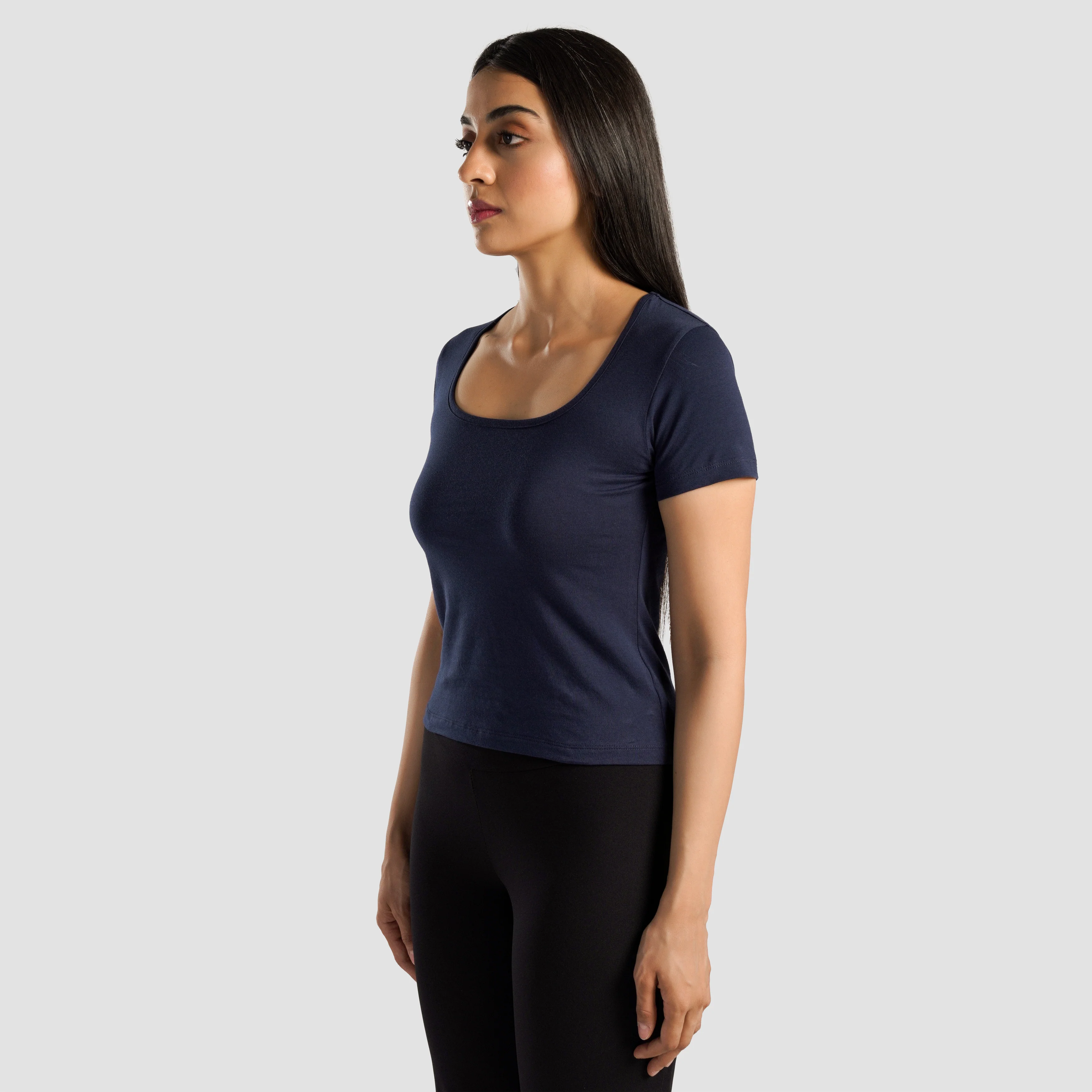 Flex Form Top (Navy) - Image 3