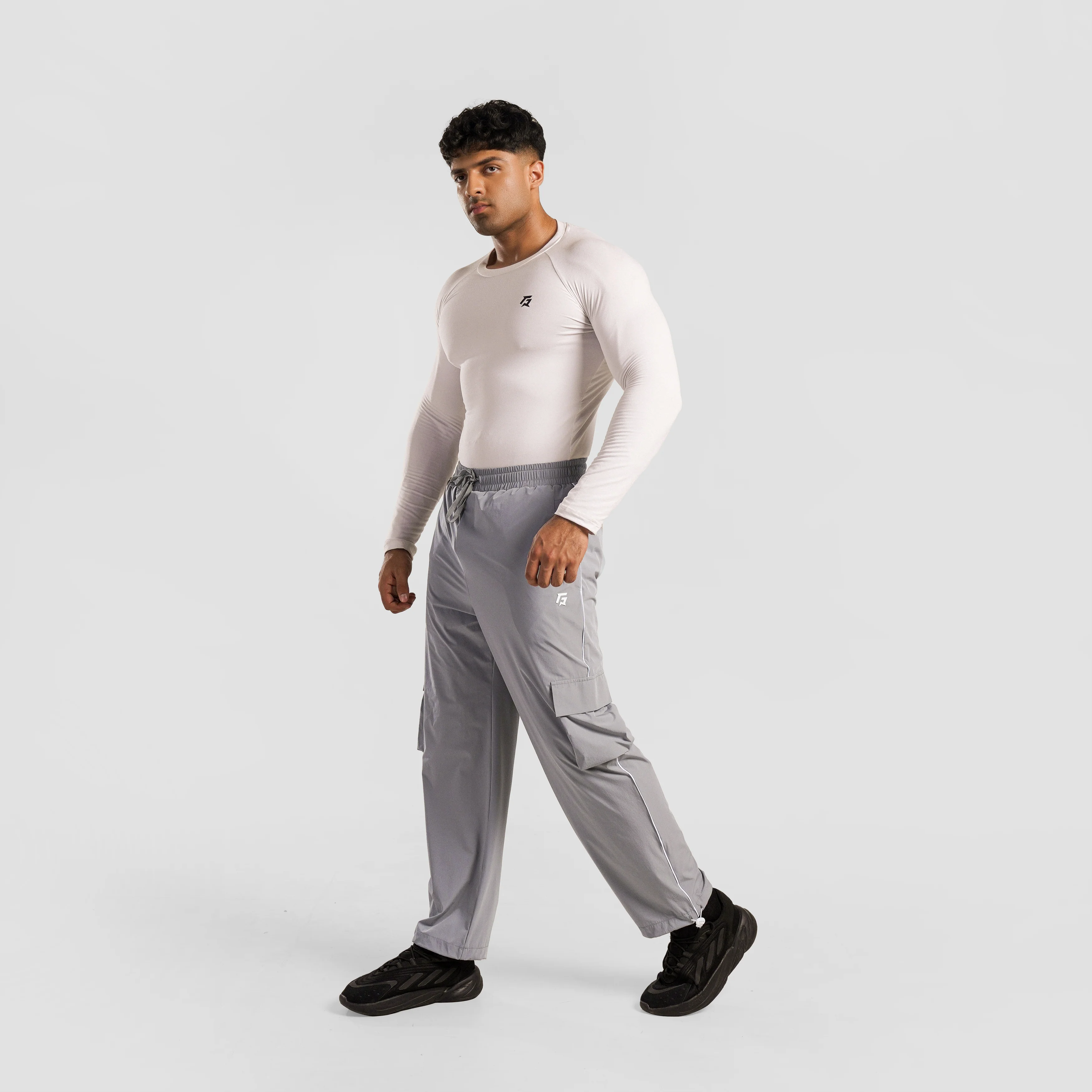 Flex Pocket Trouser (Light Grey) - Image 4