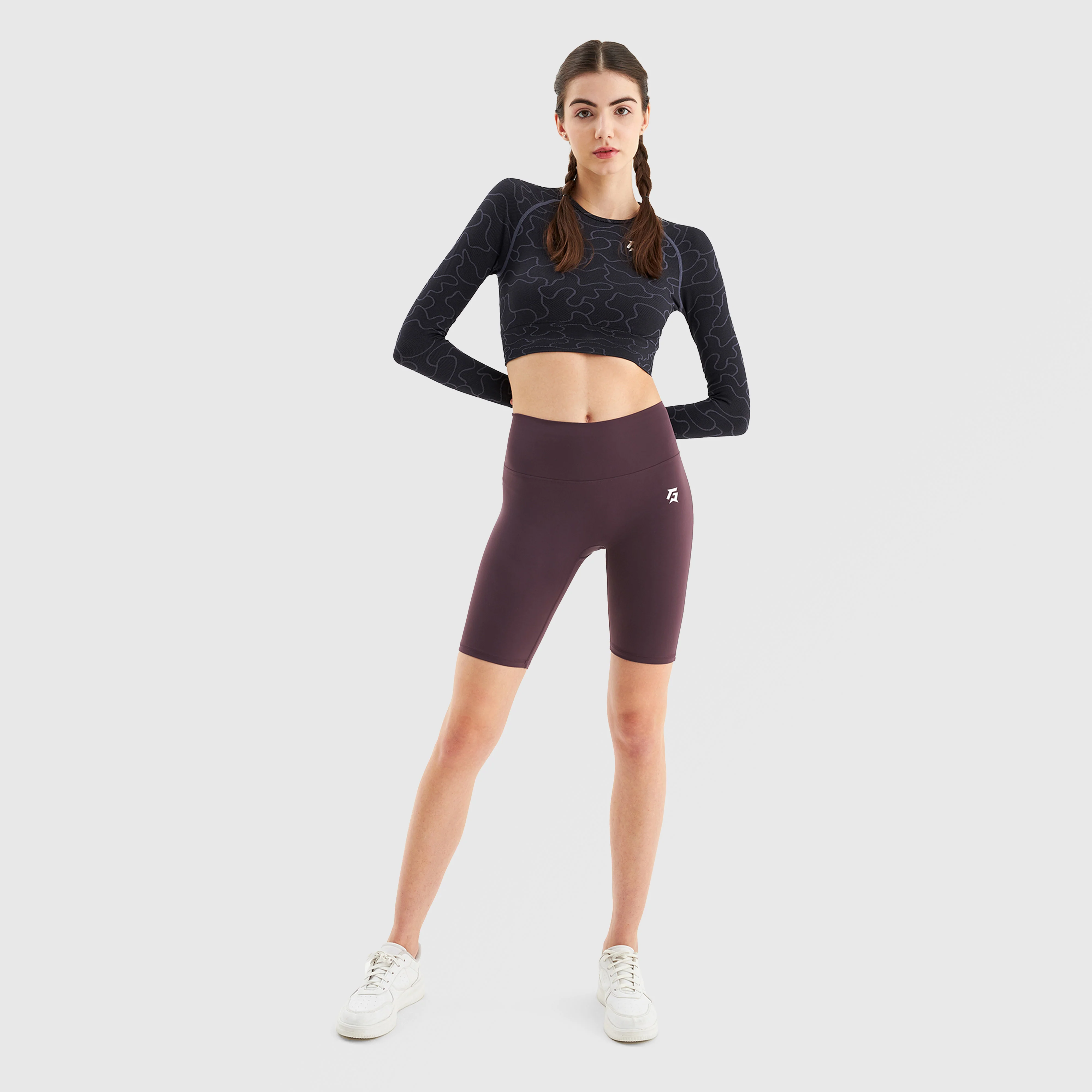GA Aerobic Shorts (Indigo) - Image 4