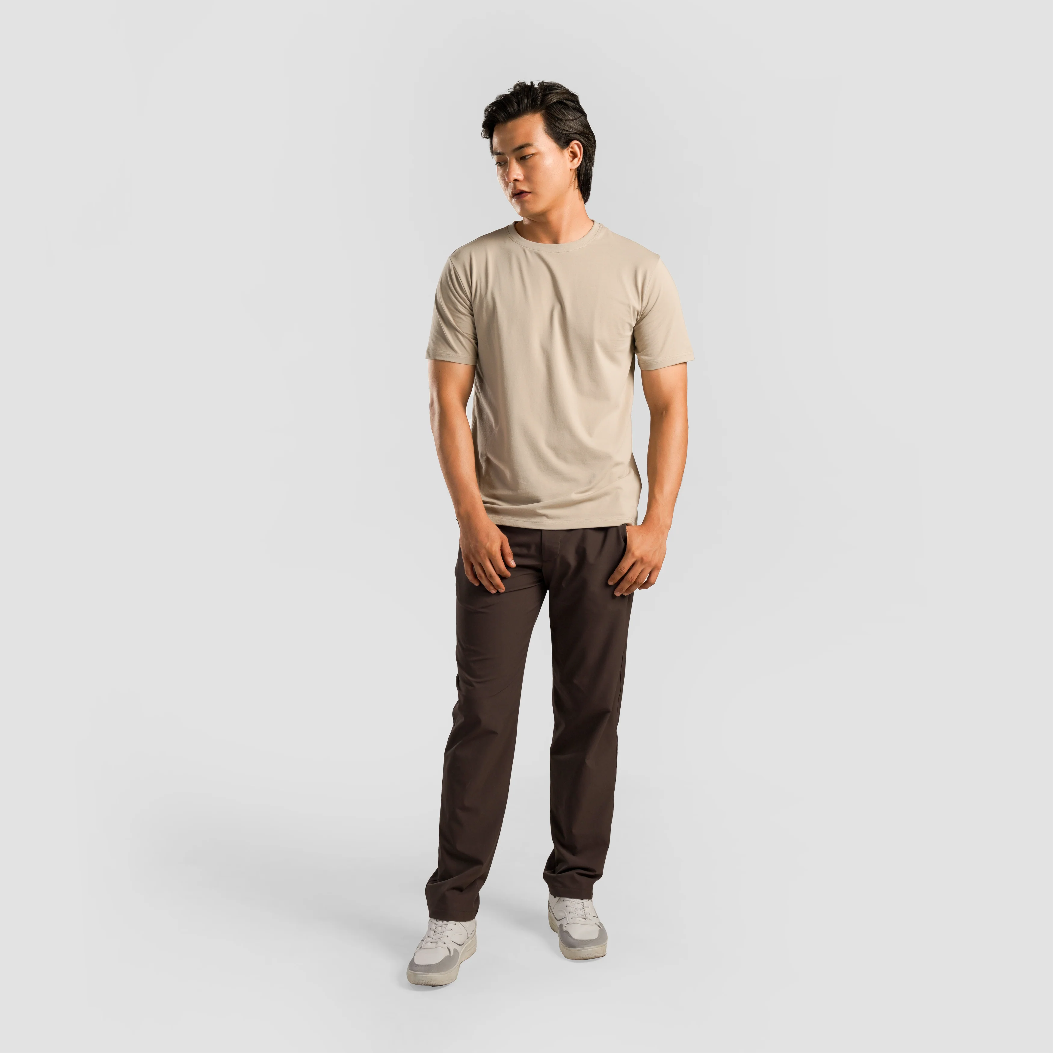 GA Basic Tee (Beige) - Image 4