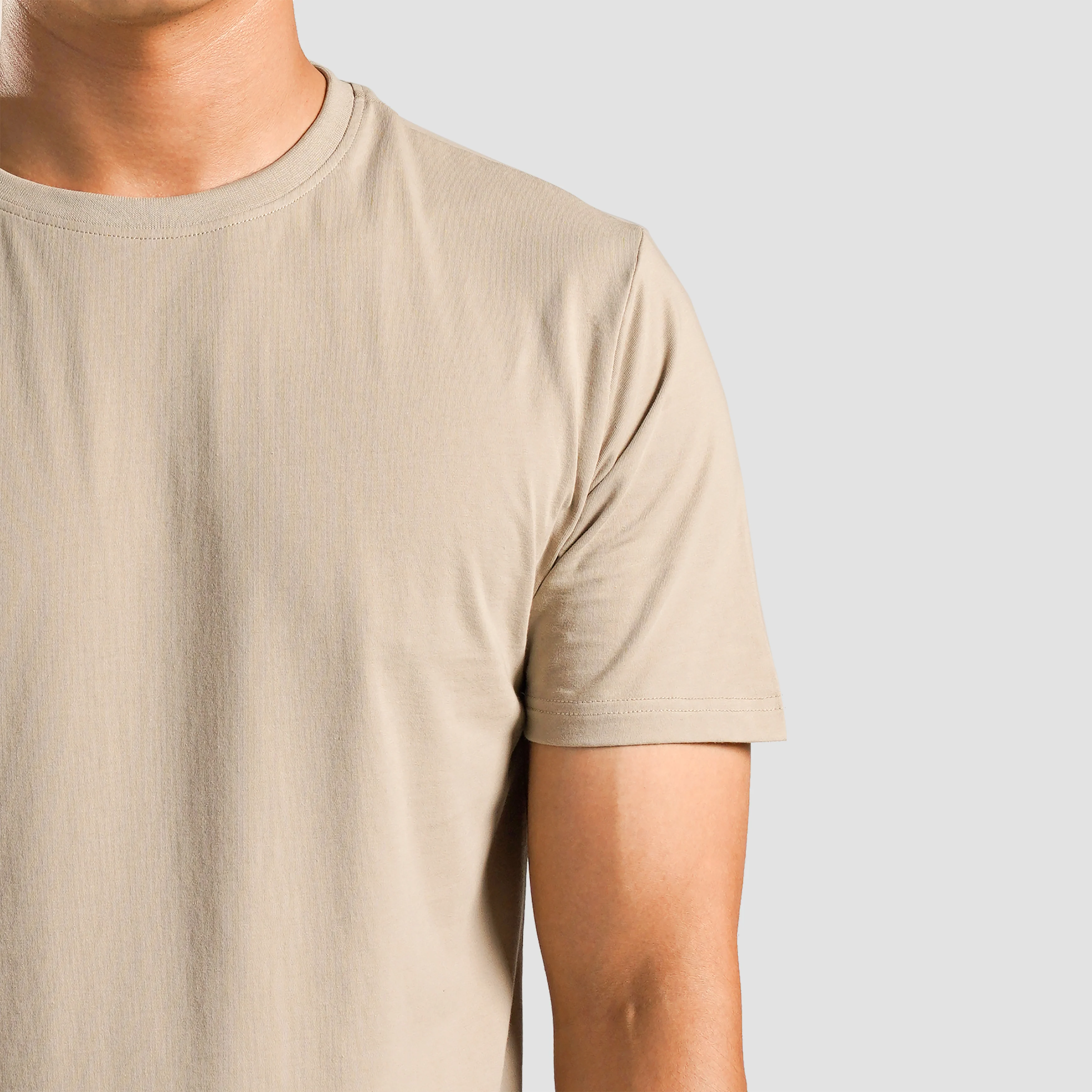 GA Basic Tee (Beige) - Image 5
