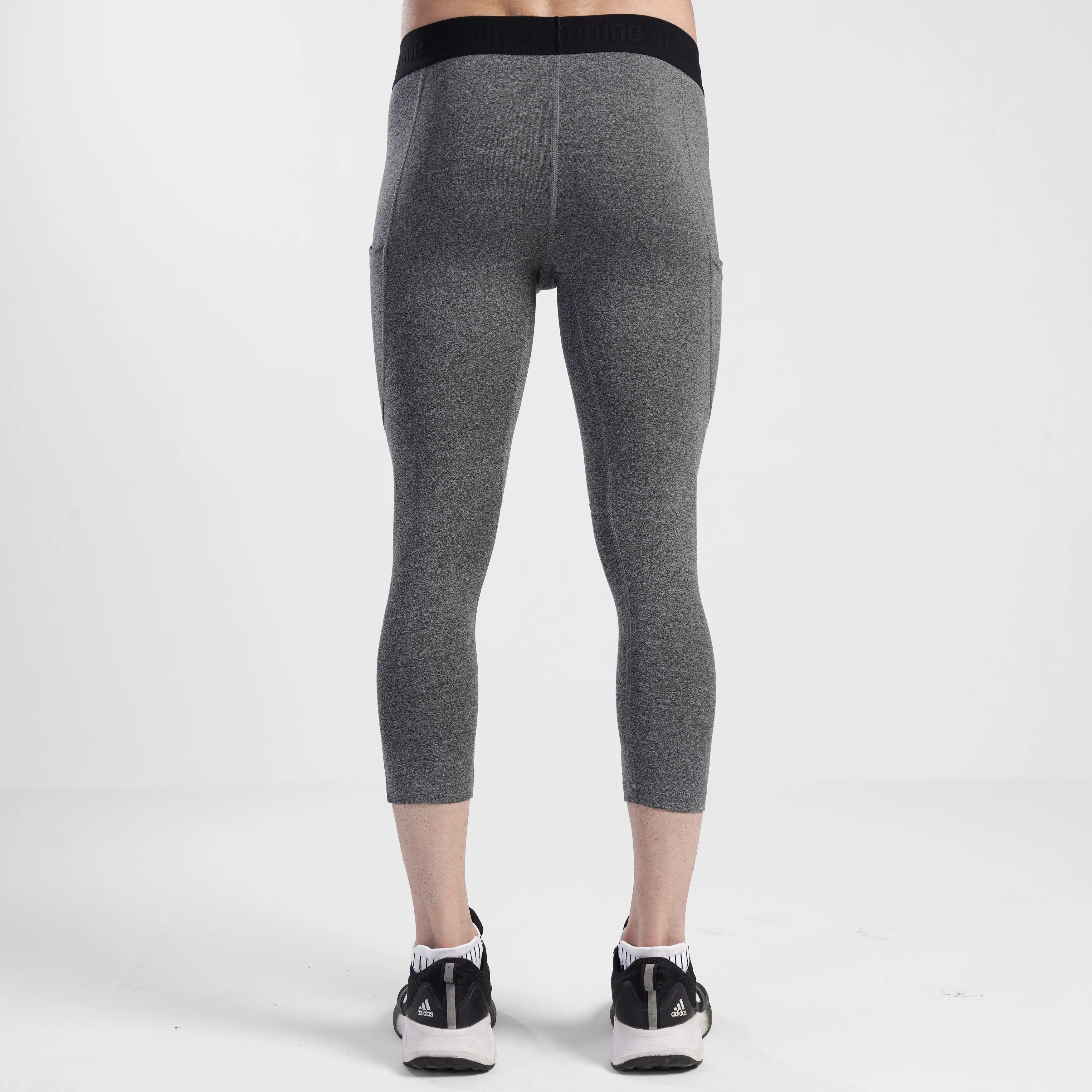 GA Compression 3/4 Pants 2.0 (Grey) - Image 3