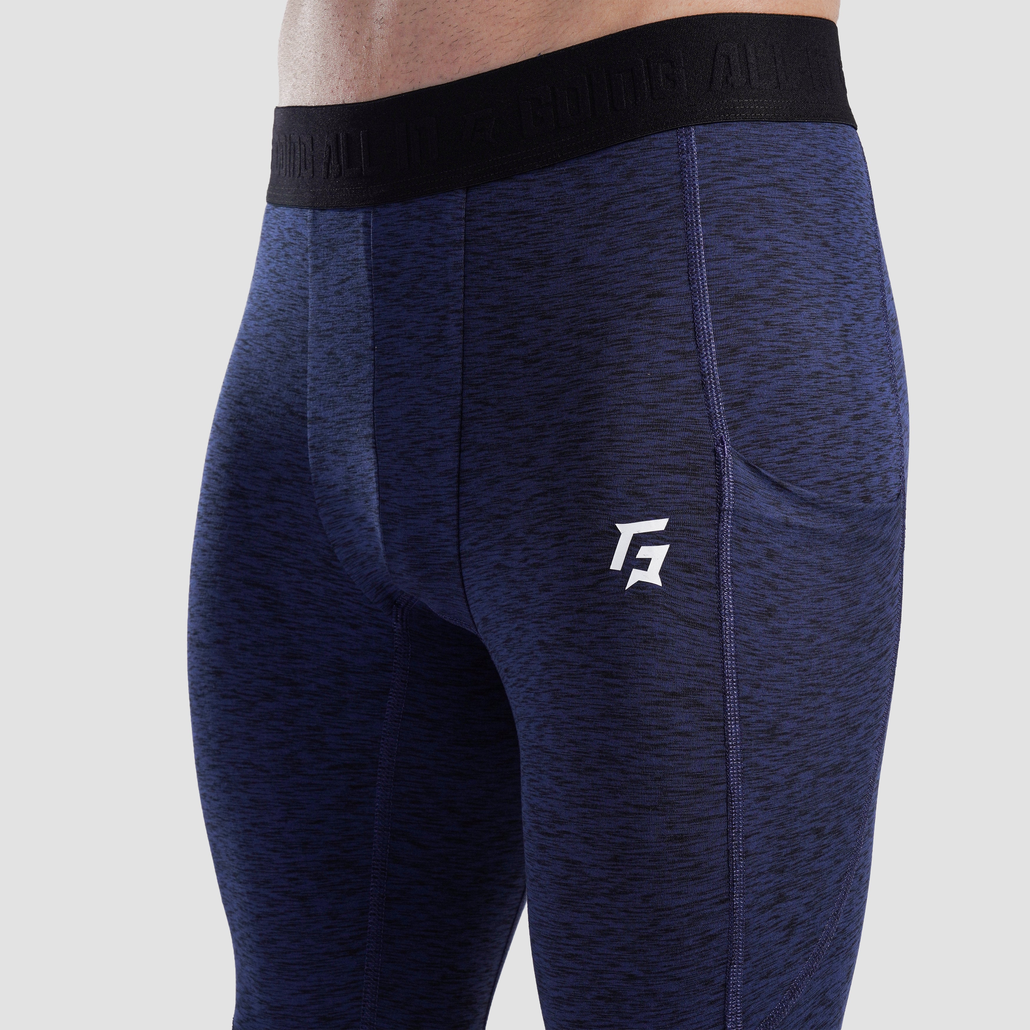 GA Compression 3/4 Pants 2.0 (Navy) - Image 4