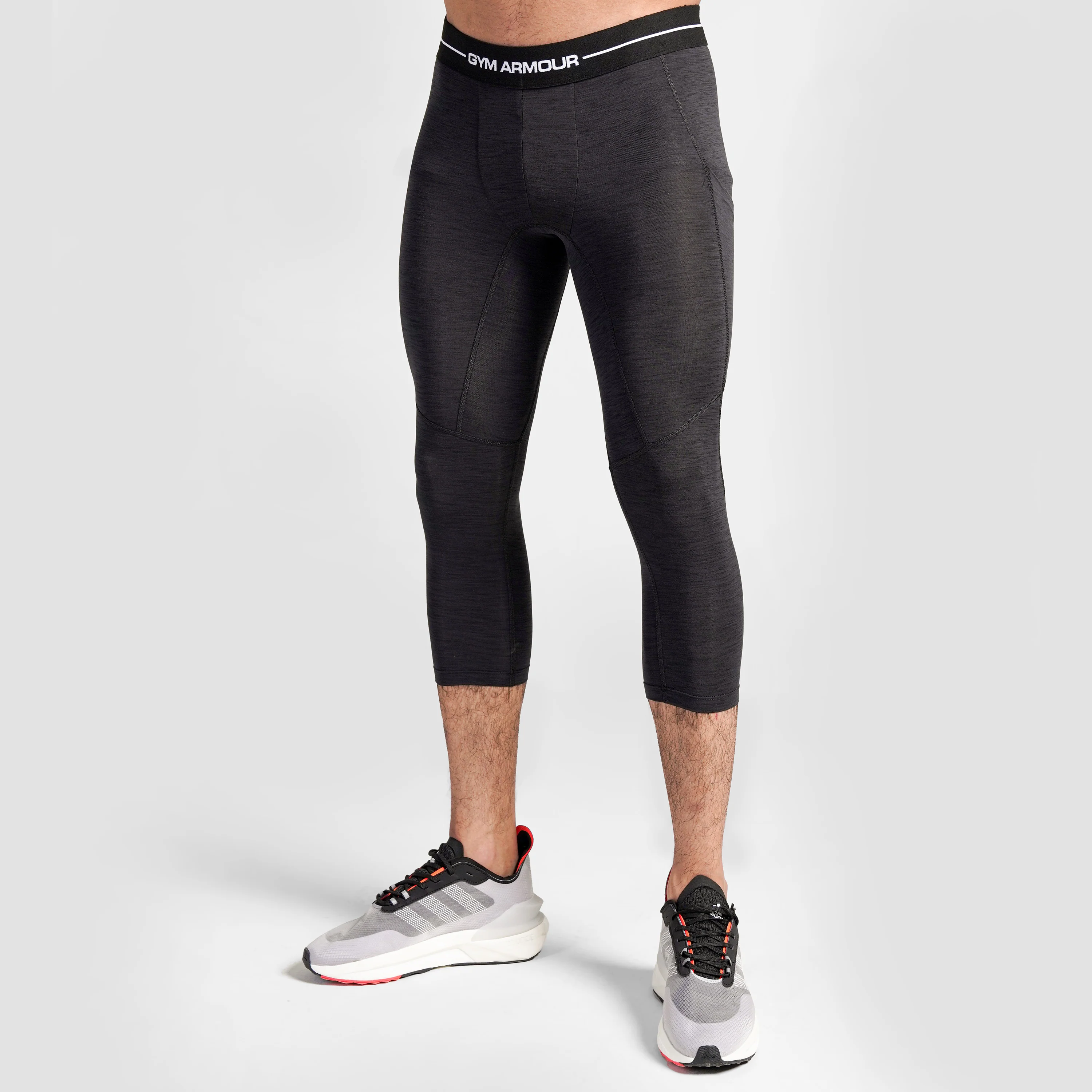 GA Compression 3/4 Pants (Charcoal) - Image 3