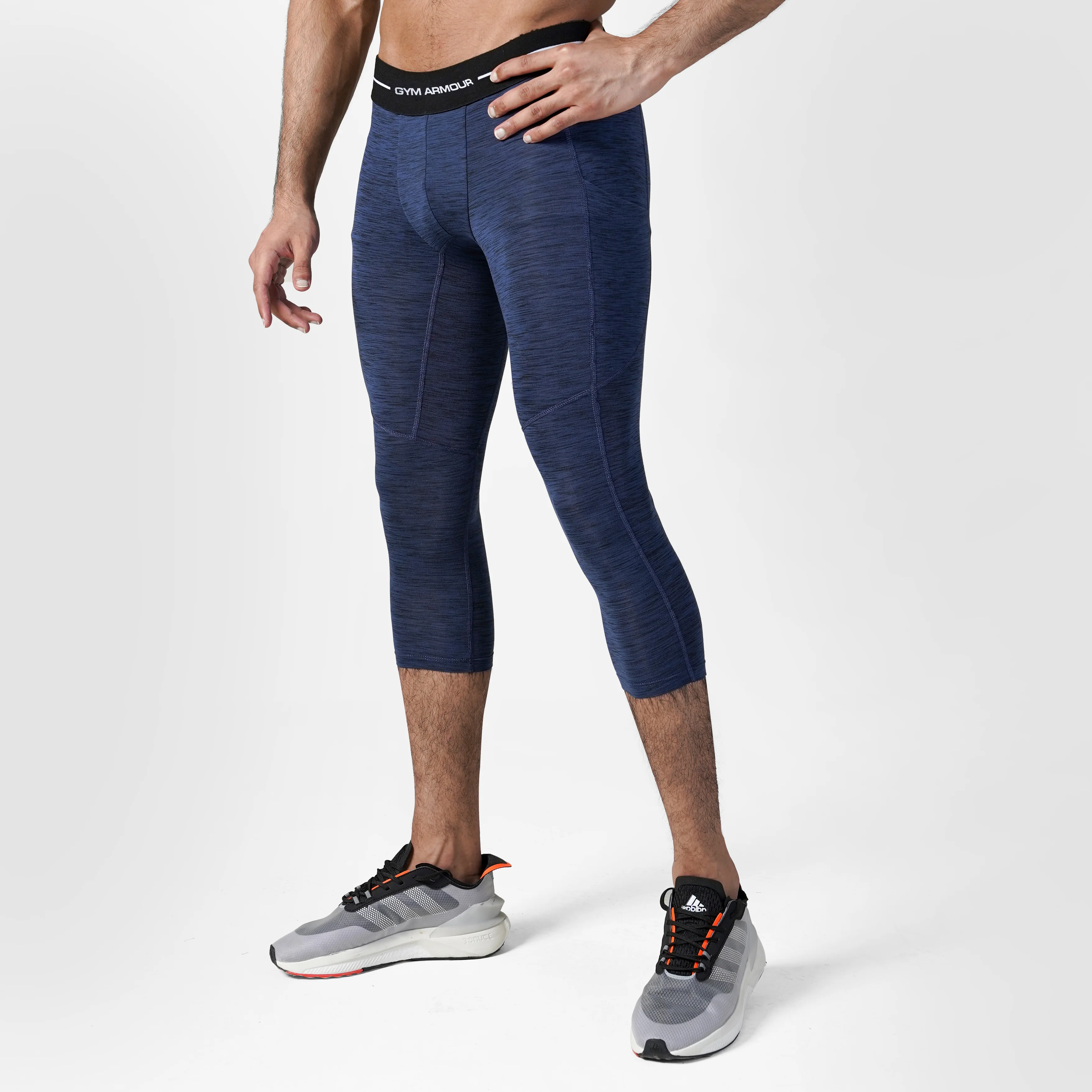 GA Compression 3/4 Pants (Navy) - Image 3