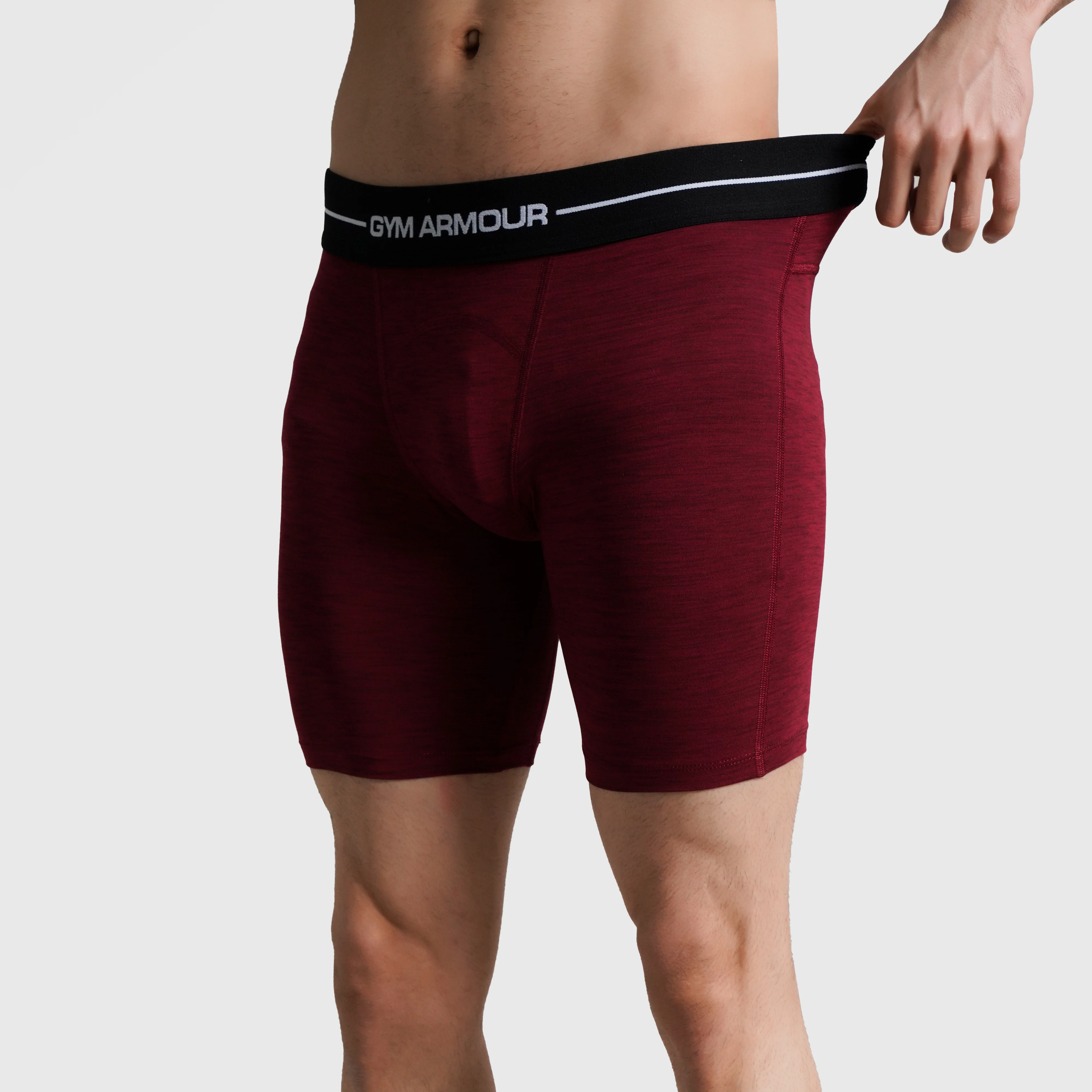 GA Compression Boxers (Maroon) - Image 3