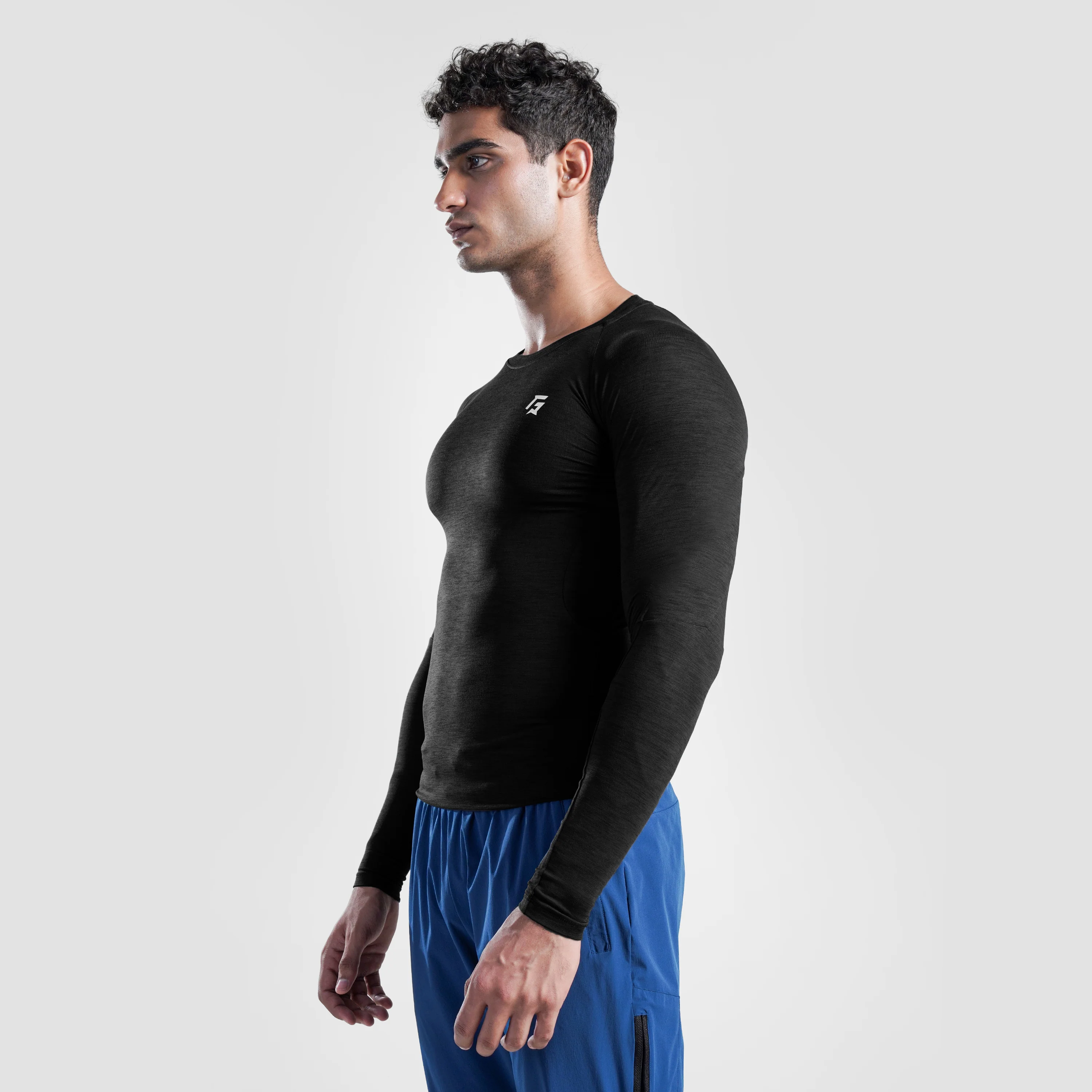 GA Compression Long Sleeves 2.0 (Black) - Image 3