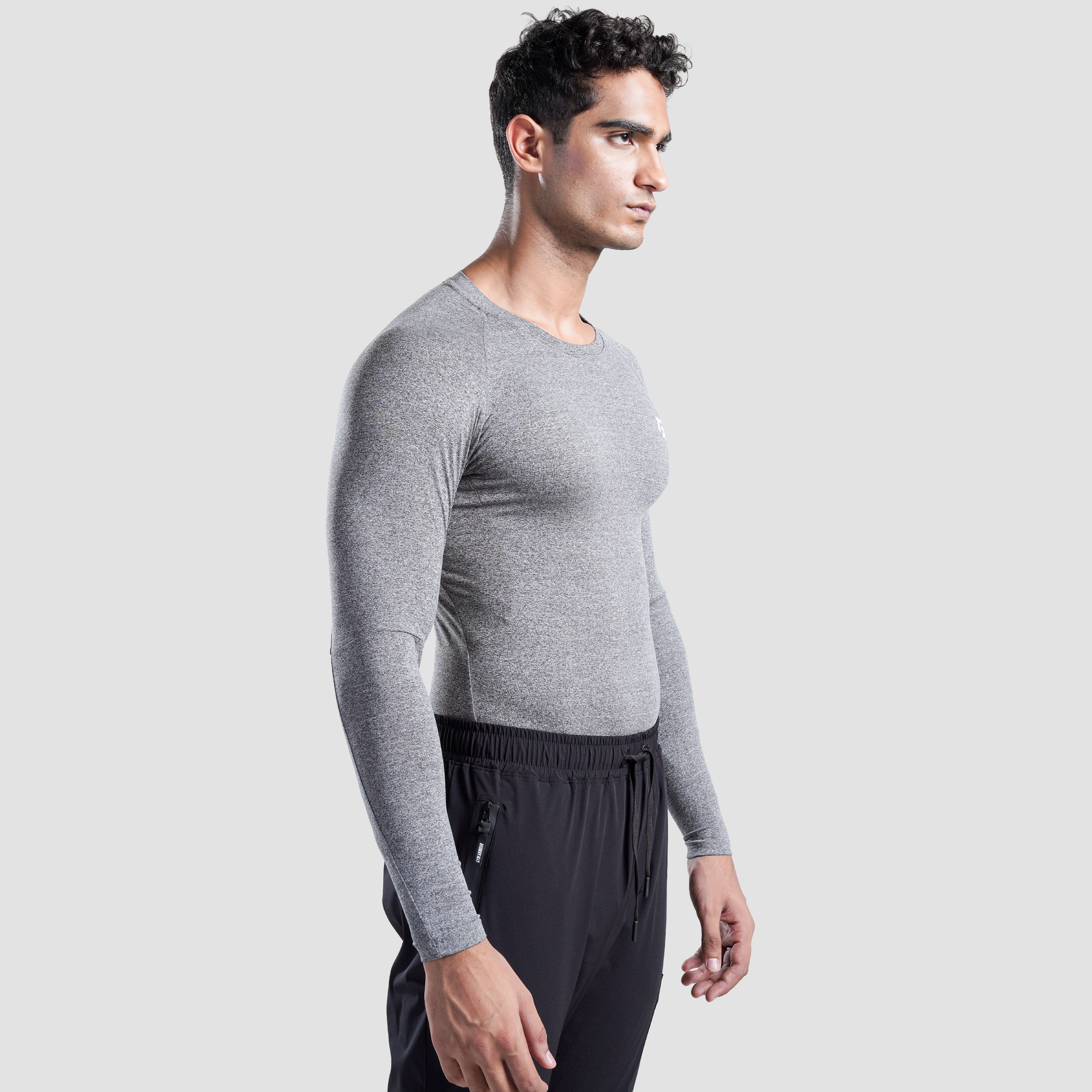 GA Compression Long Sleeves 2.0 (Grey) - Image 3