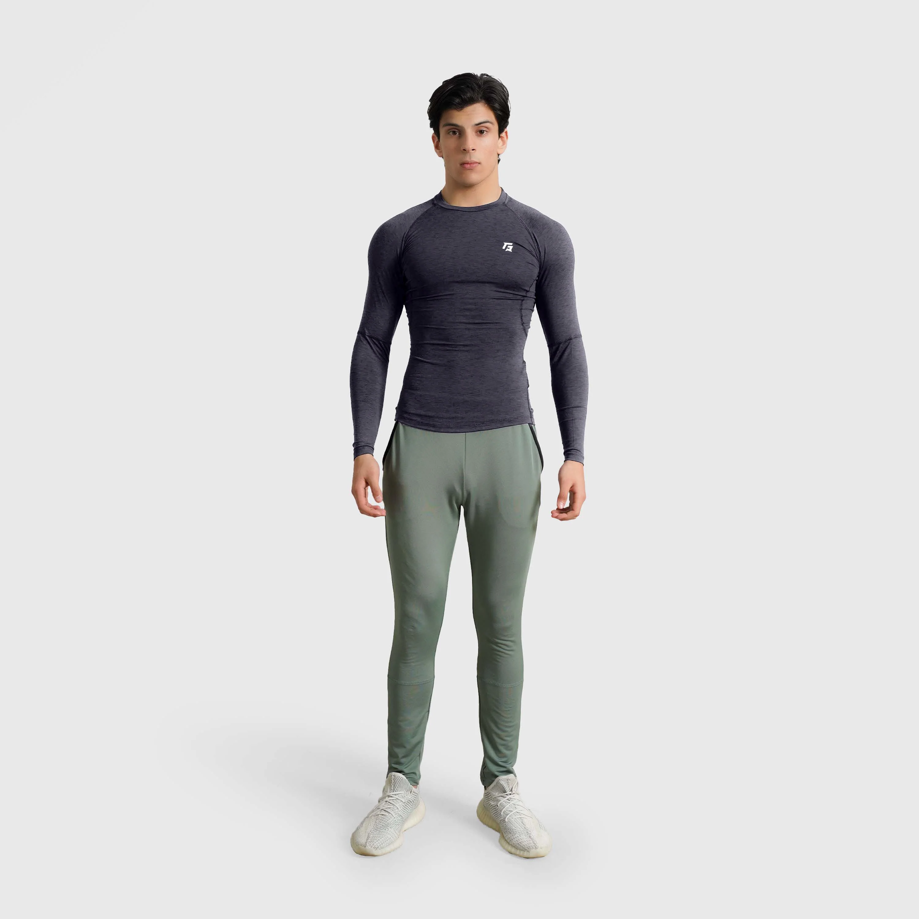 GA Compression Long Sleeves (Charcoal) - Image 4