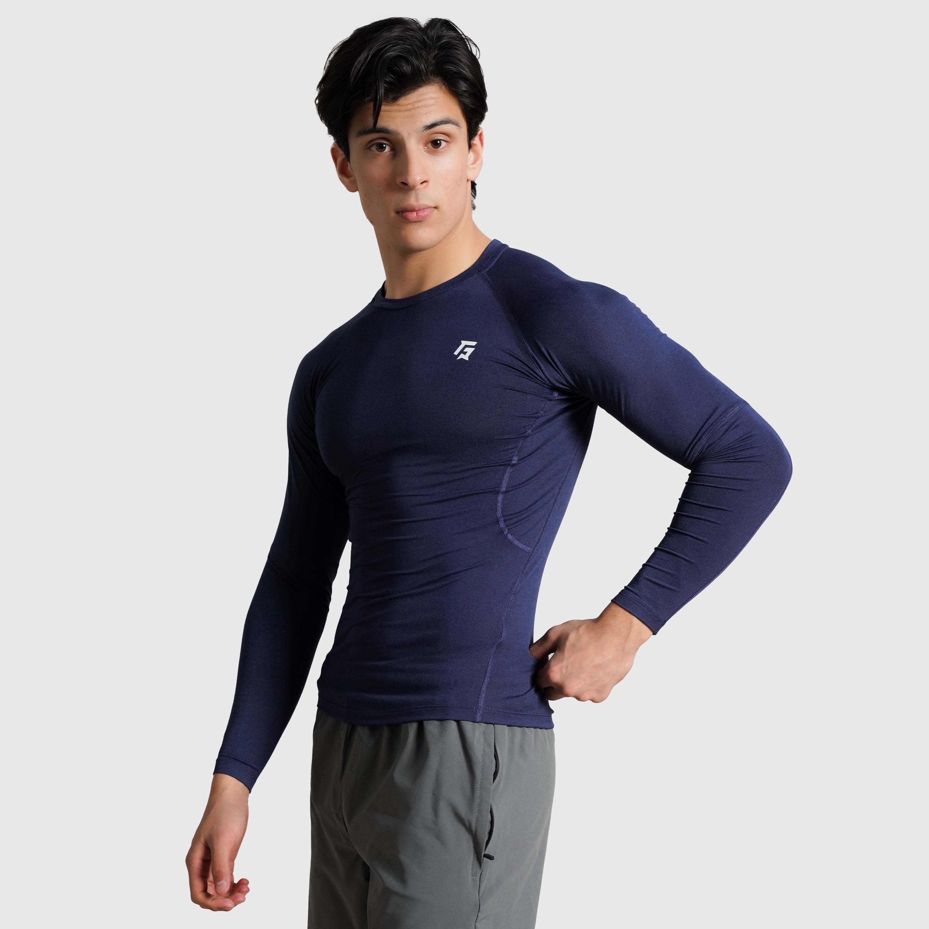 GA Compression Long Sleeves (Navy) - Image 5