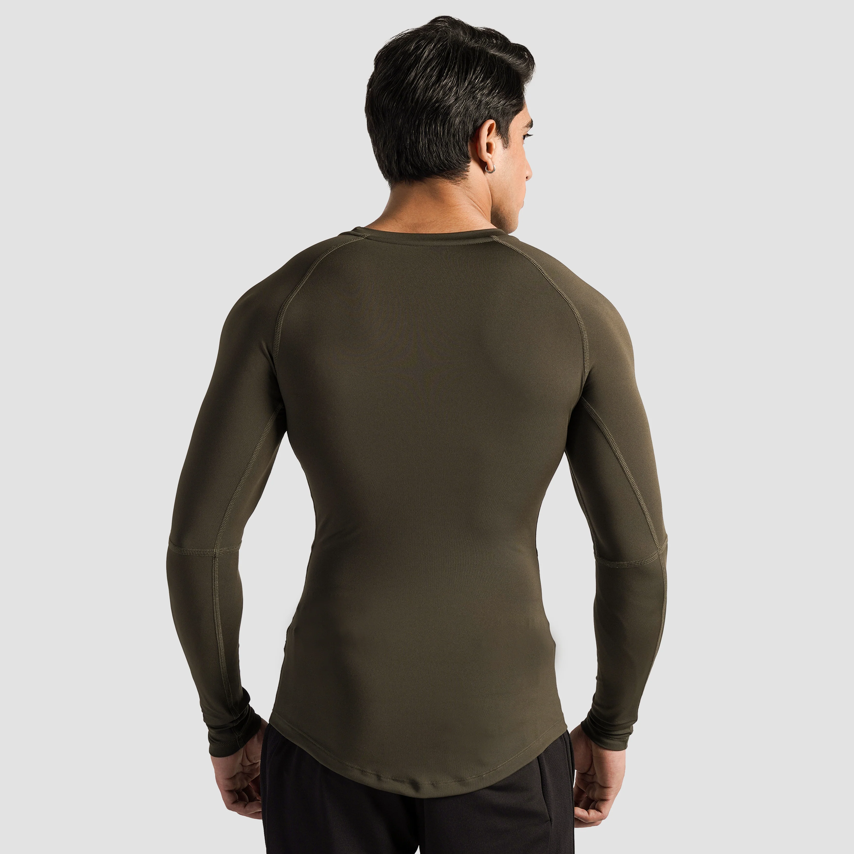 GA Compression Long Sleeves (Olive) - Image 2