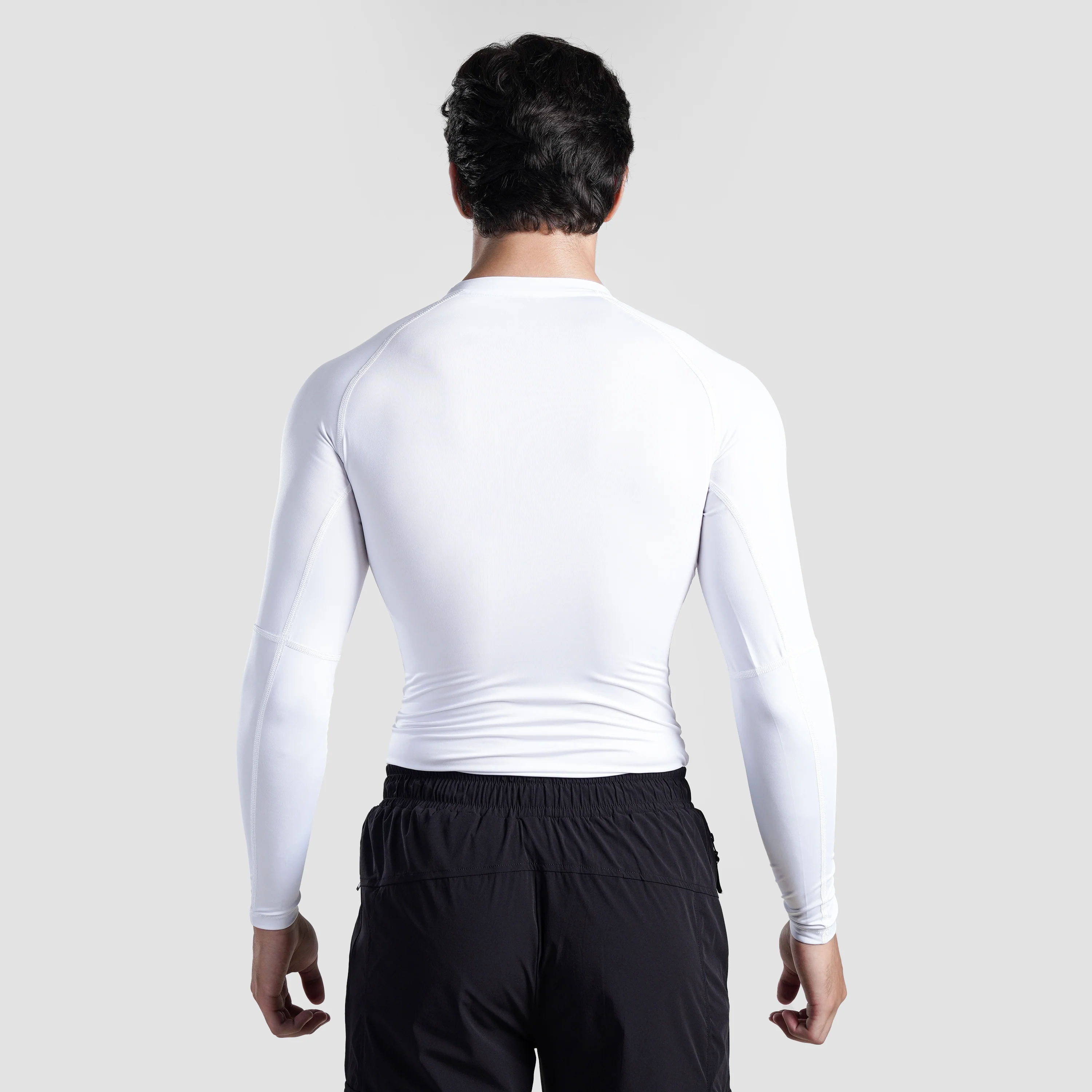 GA Compression Long Sleeves (White) - Image 2