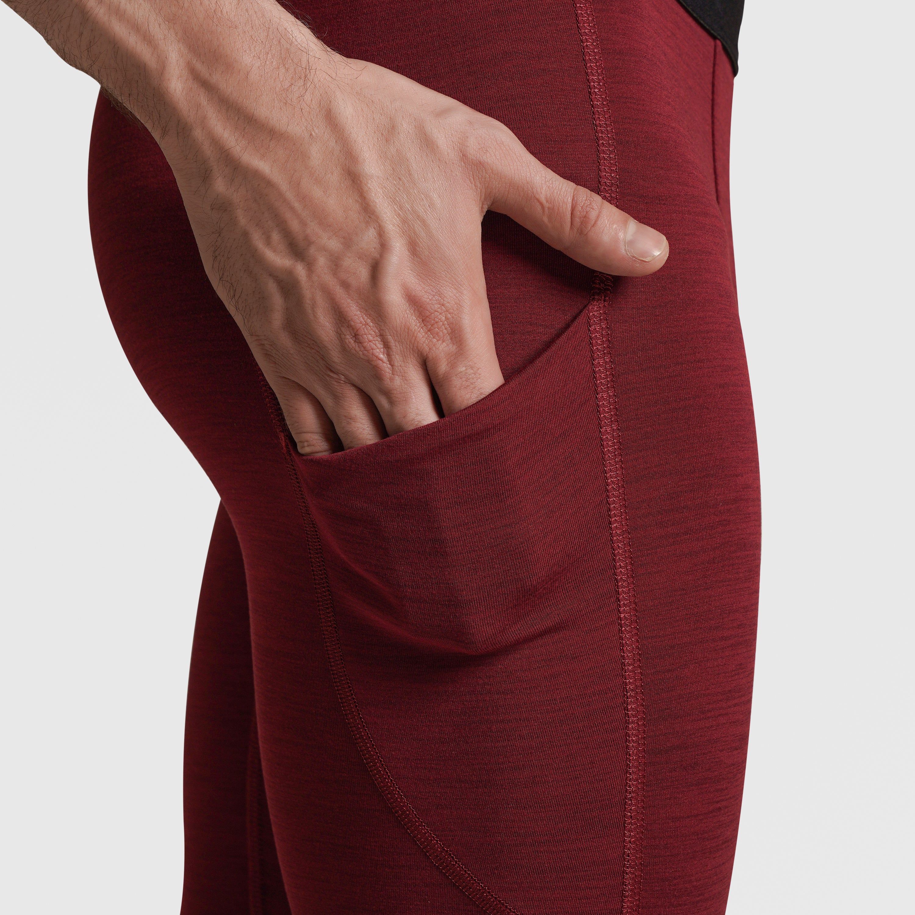 GA Compression Pants (Maroon) - Image 6