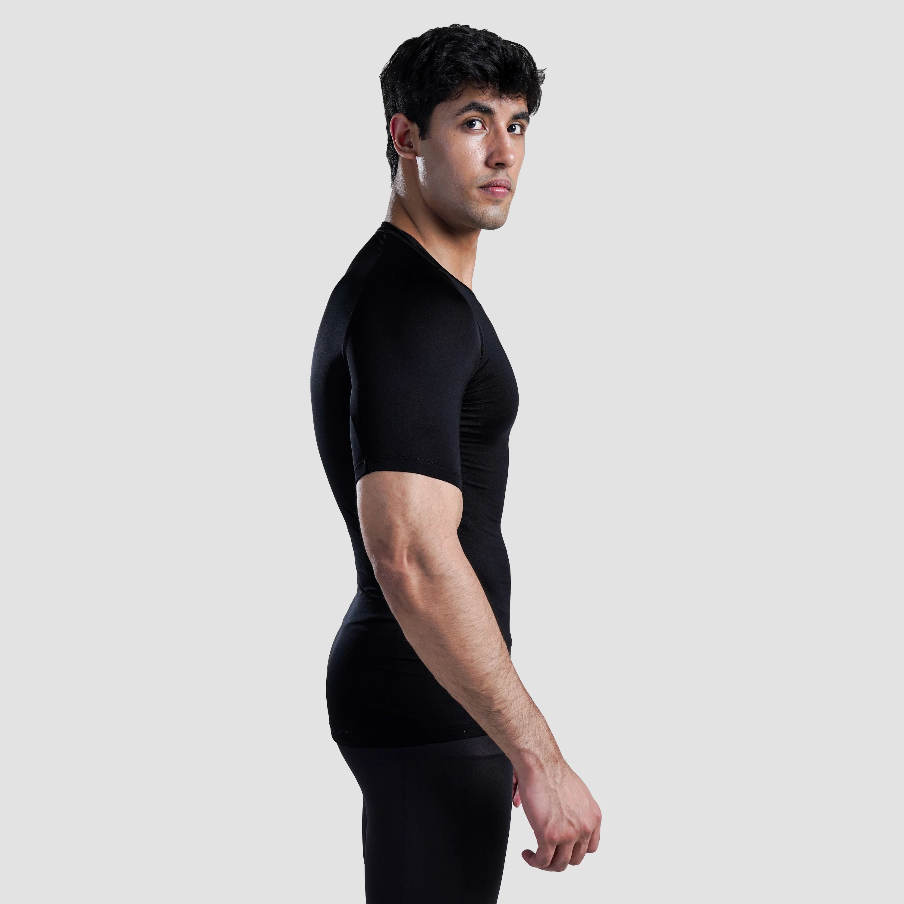 GA Compression Short Sleeves 2.0 (Black) - Image 3