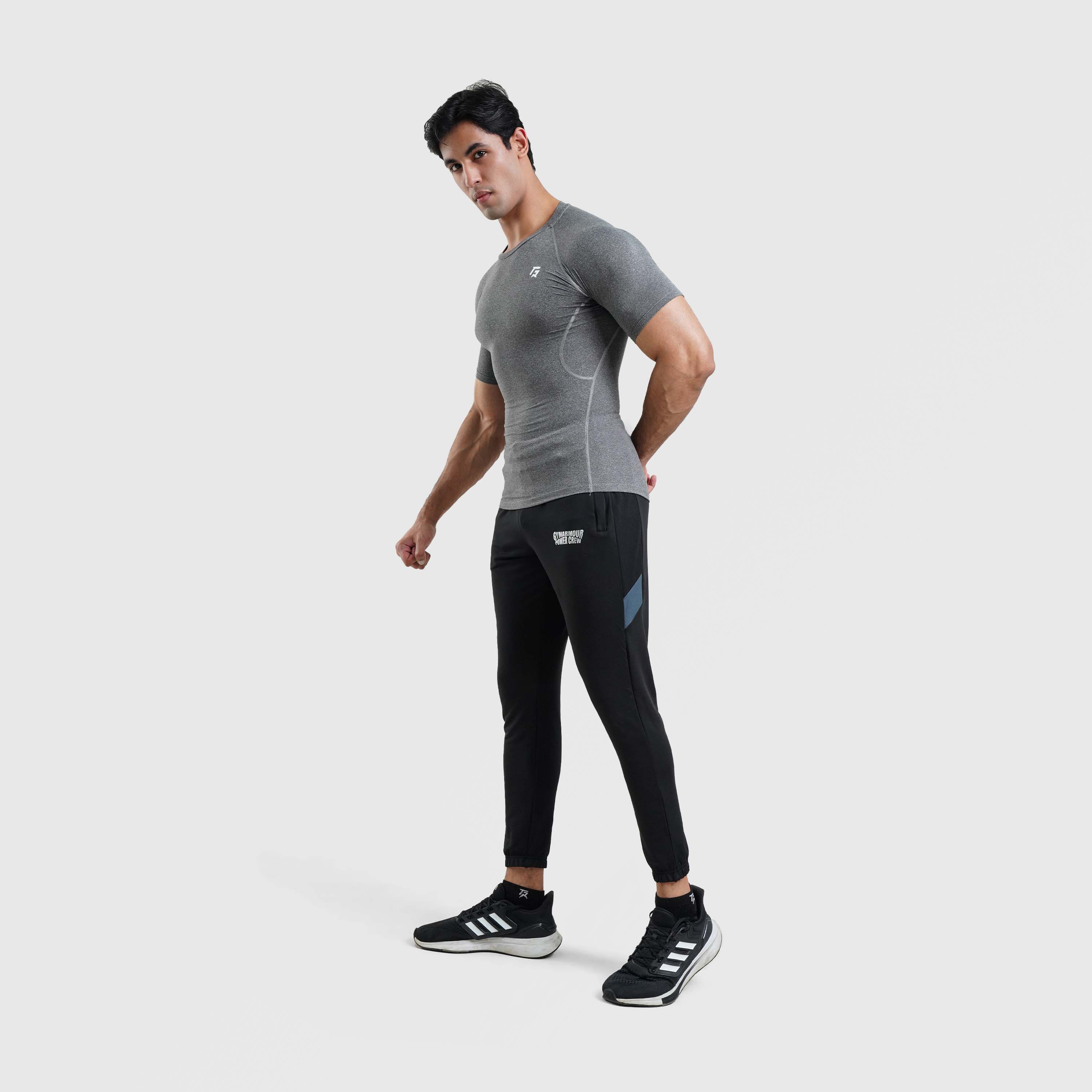 GA Compression Short Sleeves (Grey) - Image 4