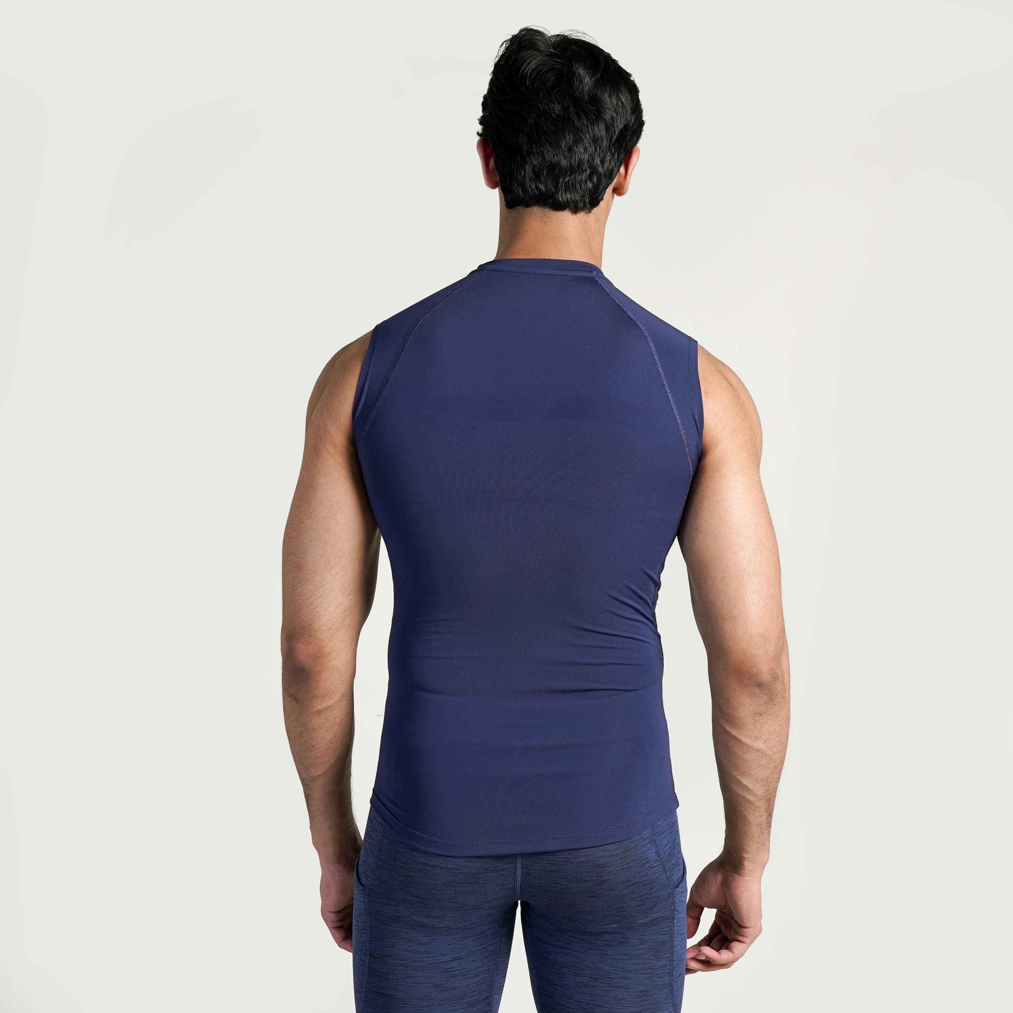 GA Compression Sleeveless (Navy) - Image 2