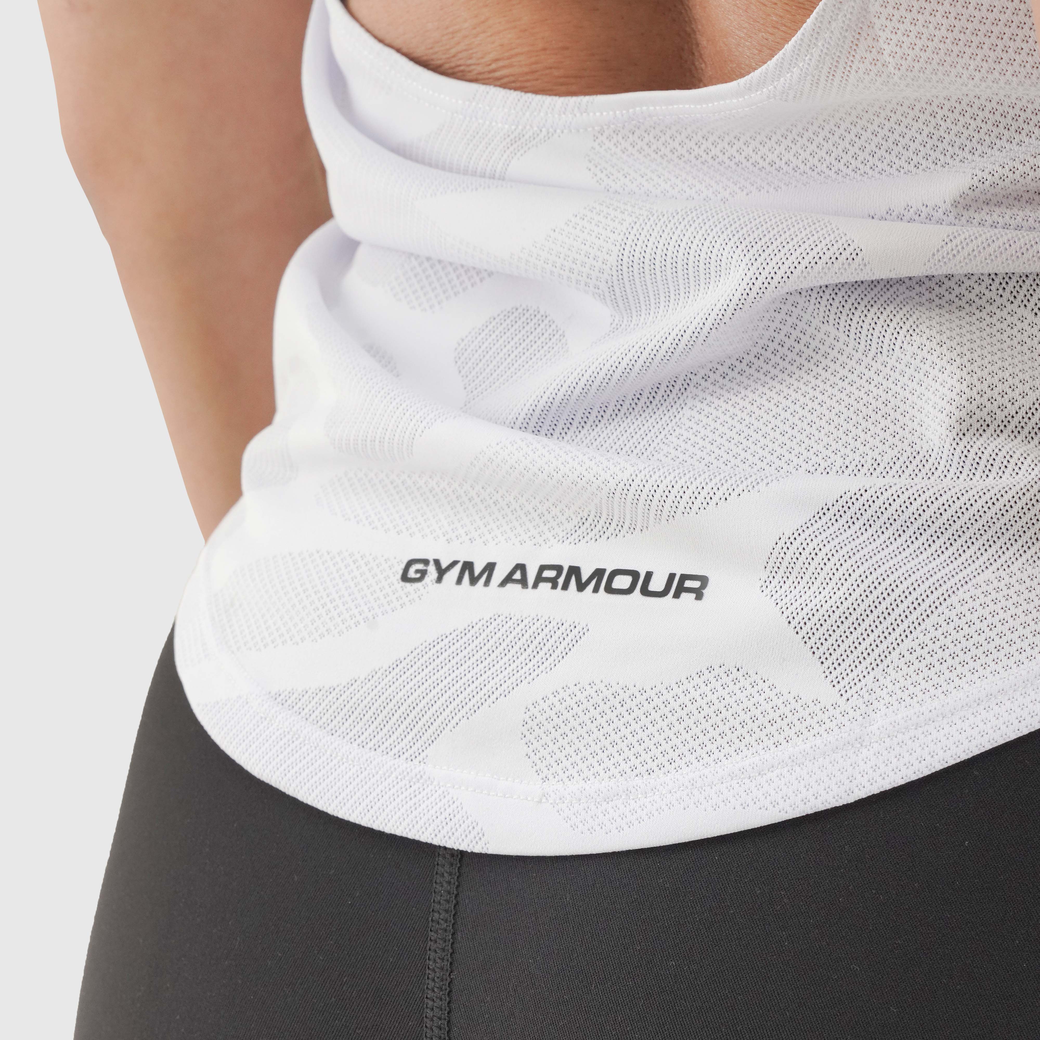 GA Cut Out Tee (White) - Image 6