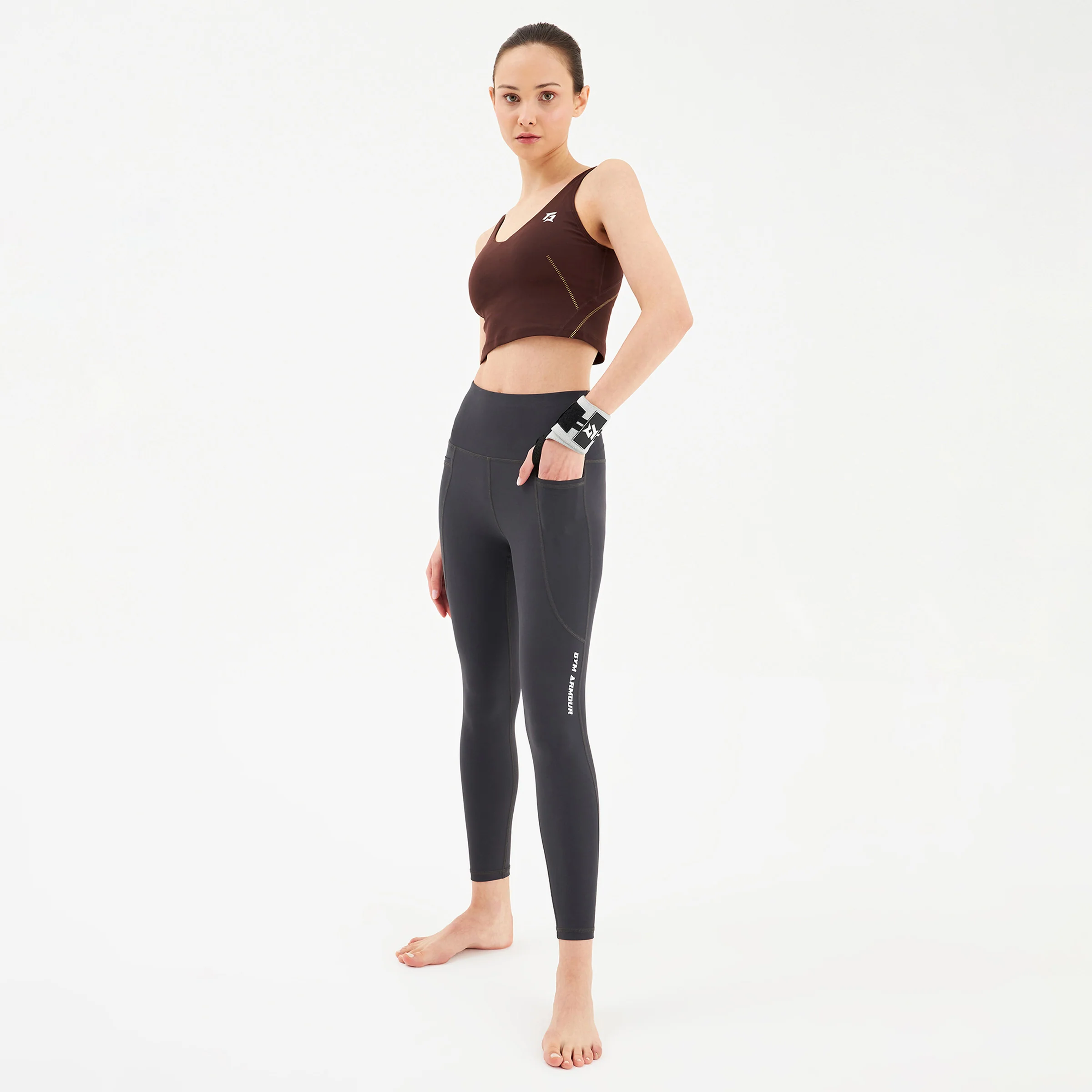 GA Motion Leggings (Charcoal) - Image 4