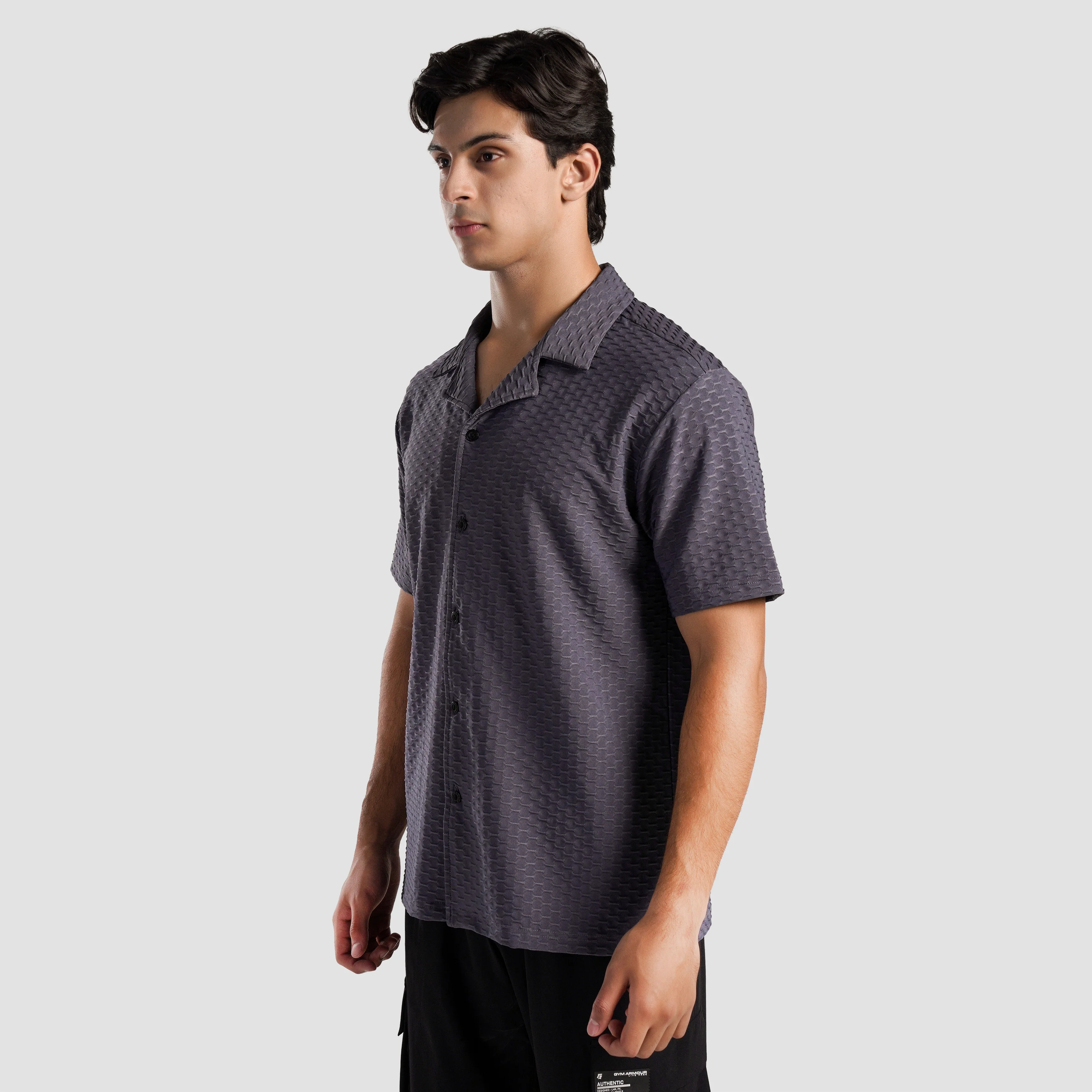 GAI Essential Button Down (Grey) - Image 3