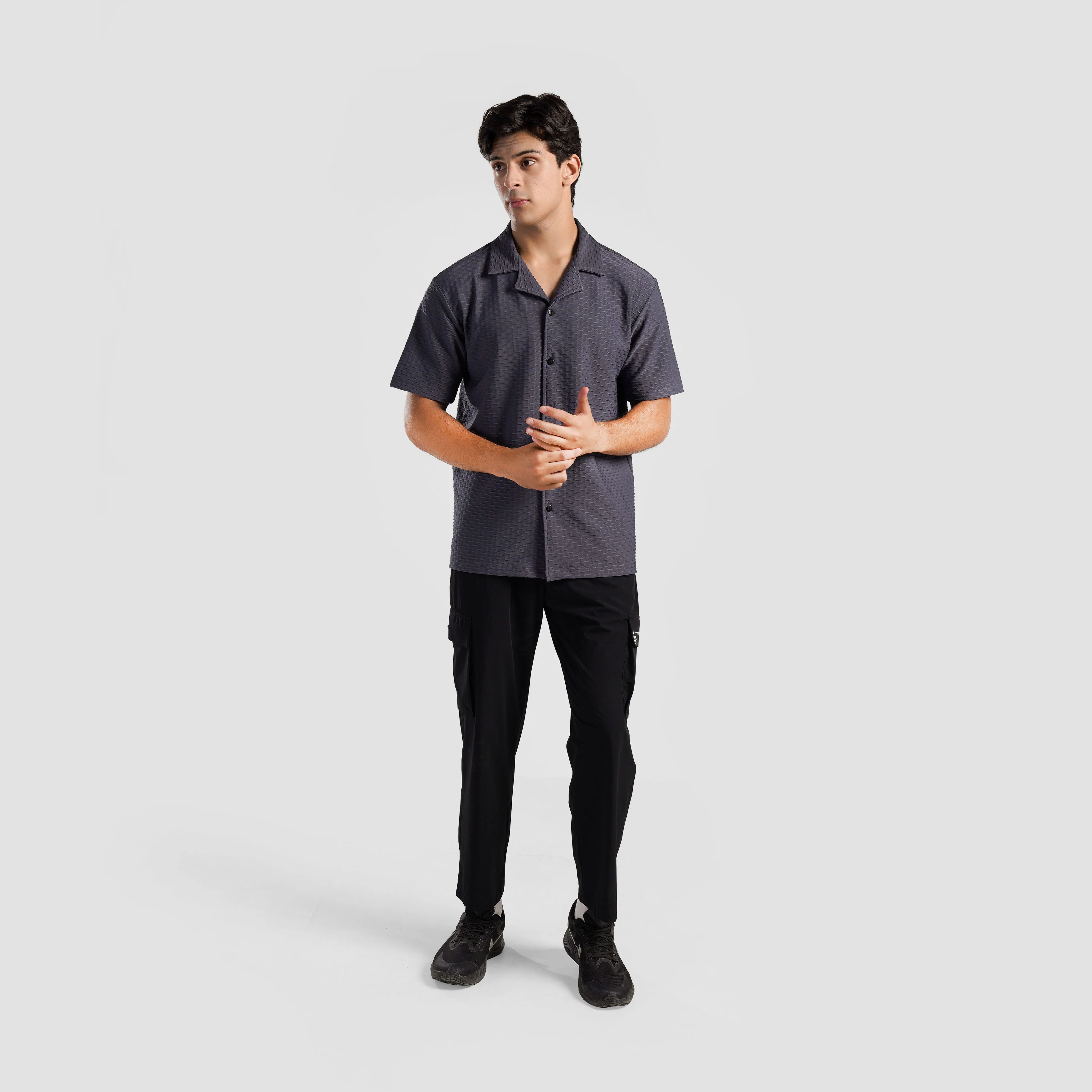 GAI Essential Button Down (Grey) - Image 4