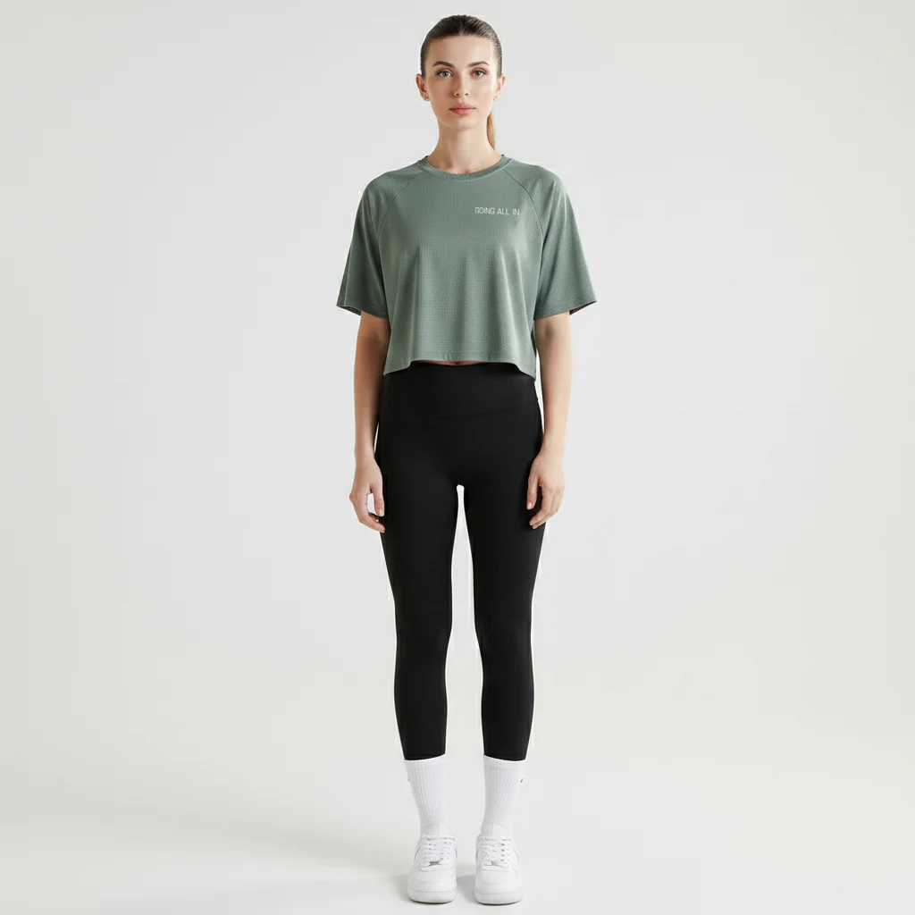 GAI Training Tee (Light Green) - Image 4
