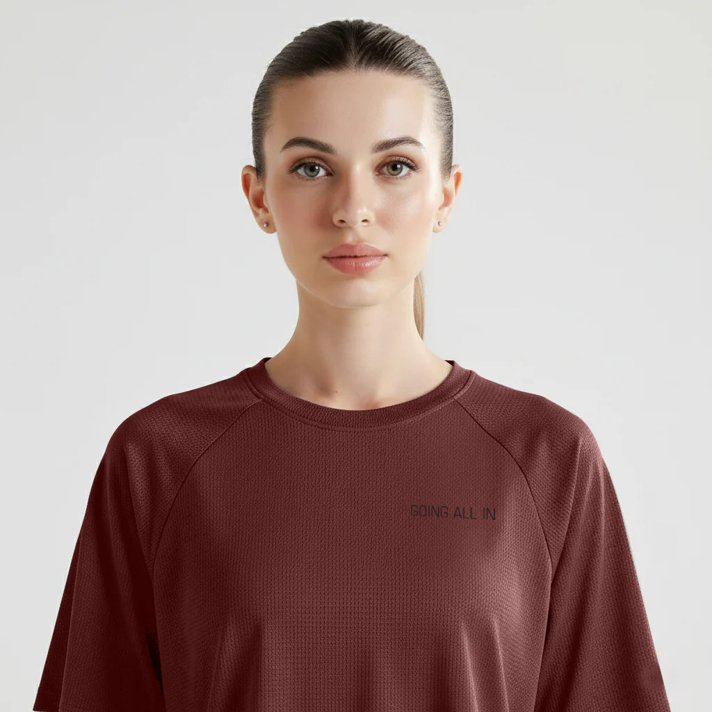 GAI Training Tee (Maroon) - Image 5