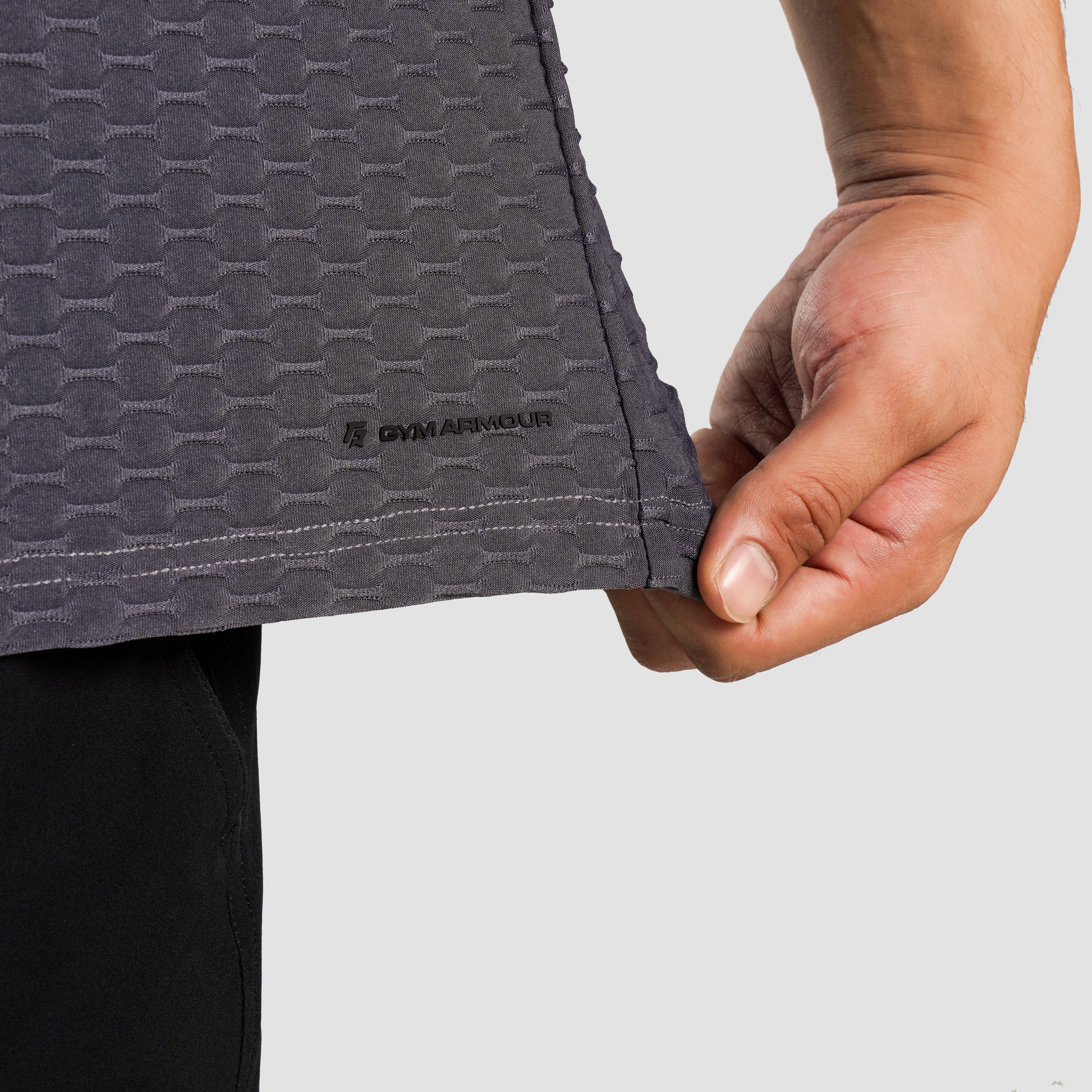 GridLock Tee (Grey) - Image 6
