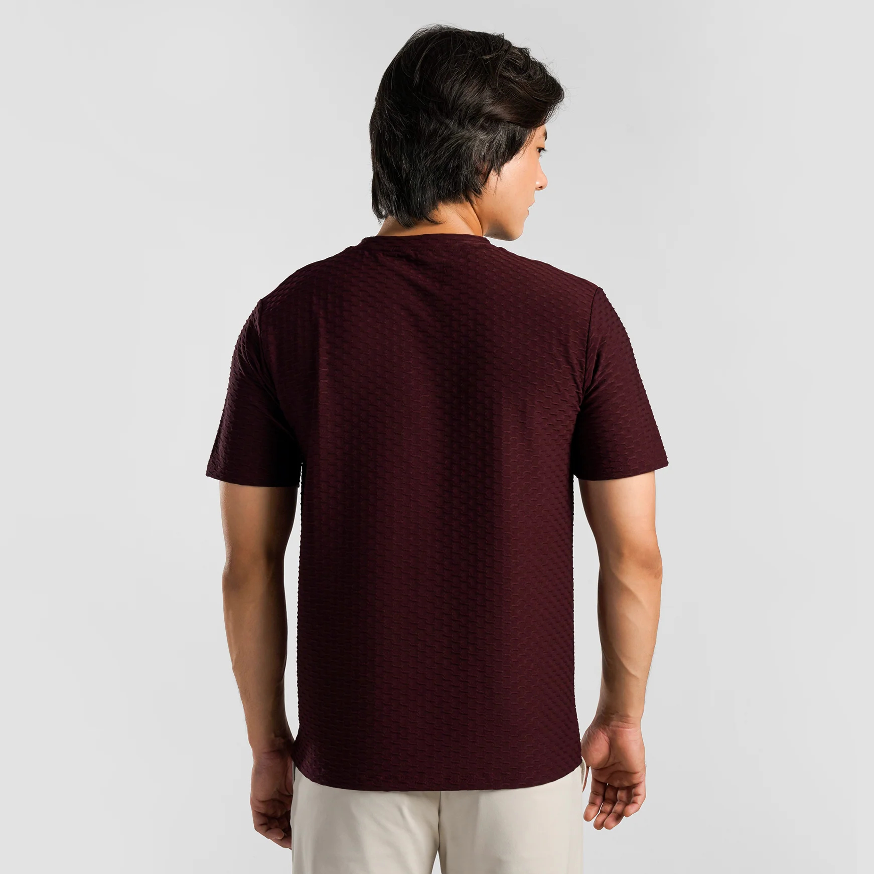 GridLock Tee (Maroon) - Image 3