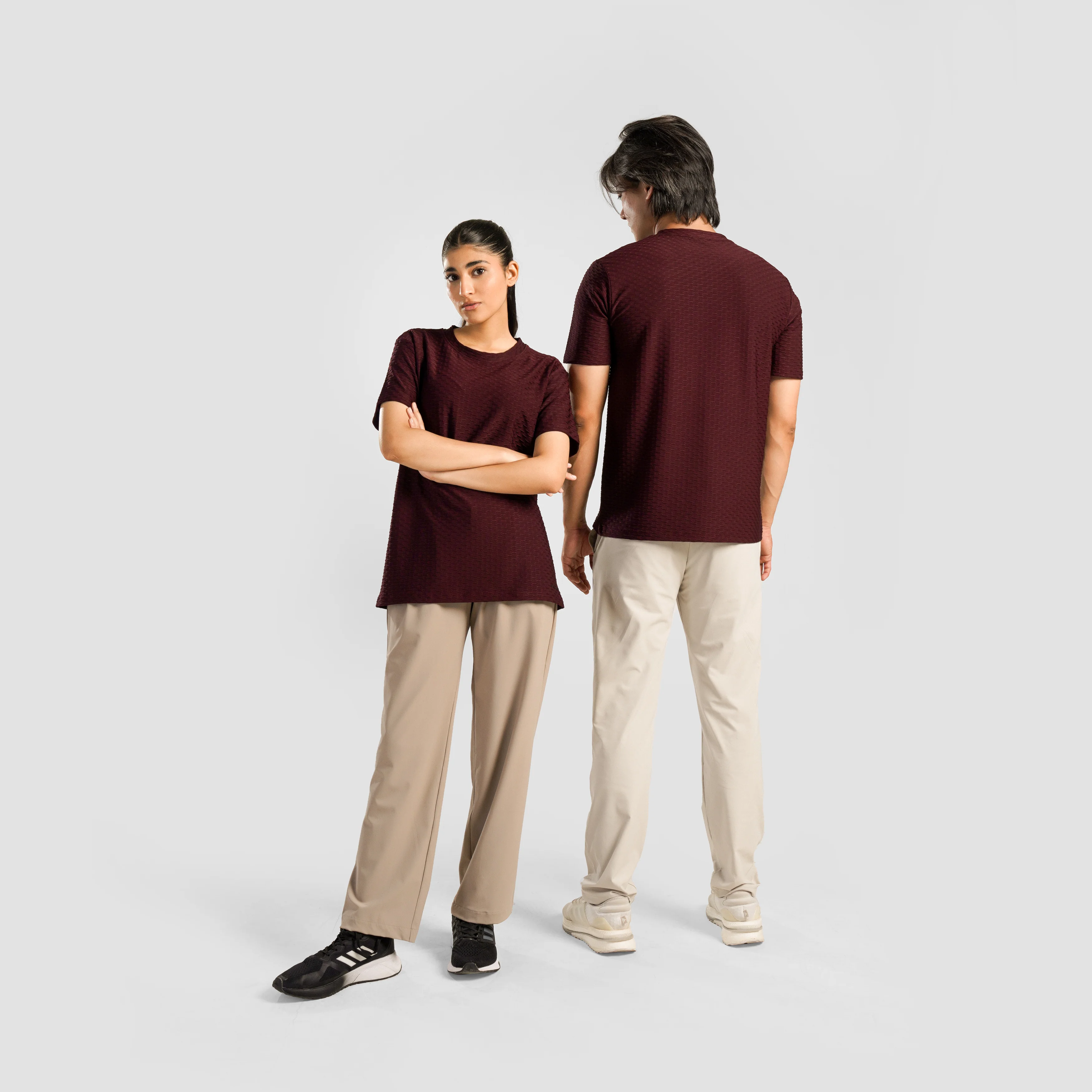 GridLock Tee (Maroon) - Image 4
