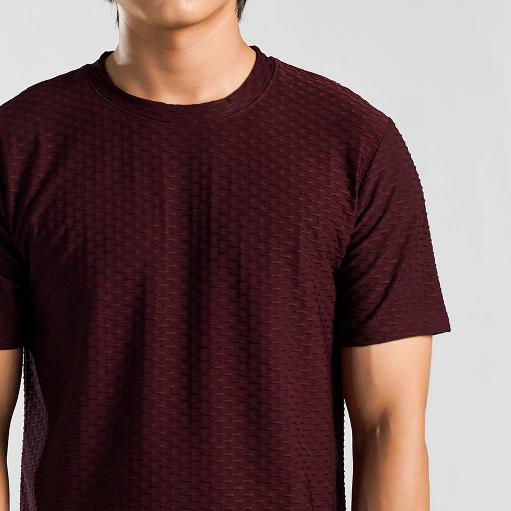 GridLock Tee (Maroon) - Image 5