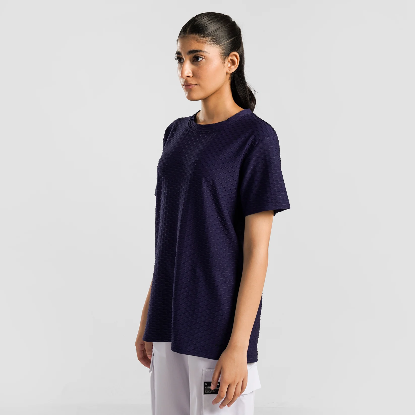 GridLock Tee (Navy) - Image 3
