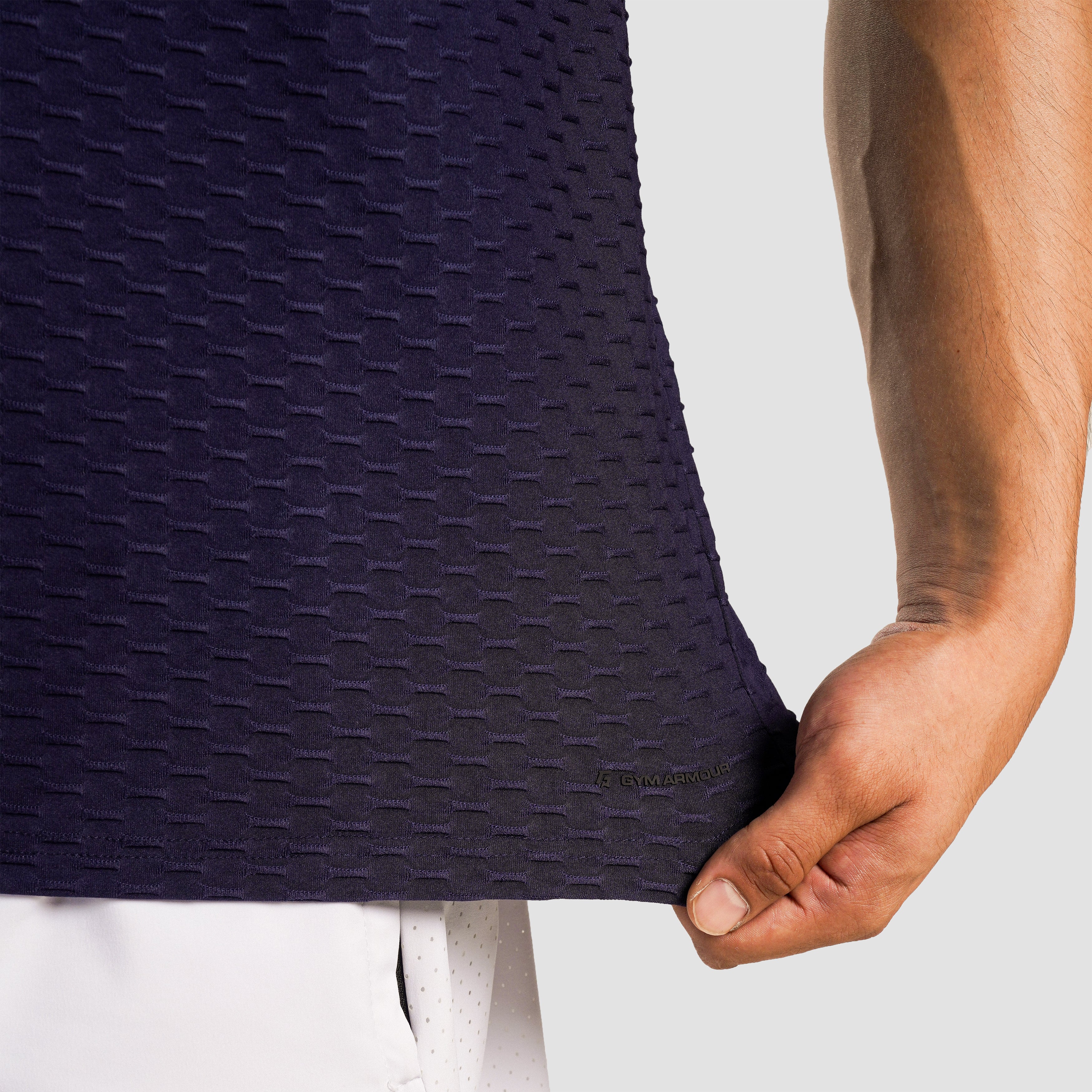 GridLock Tee (Navy) - Image 6