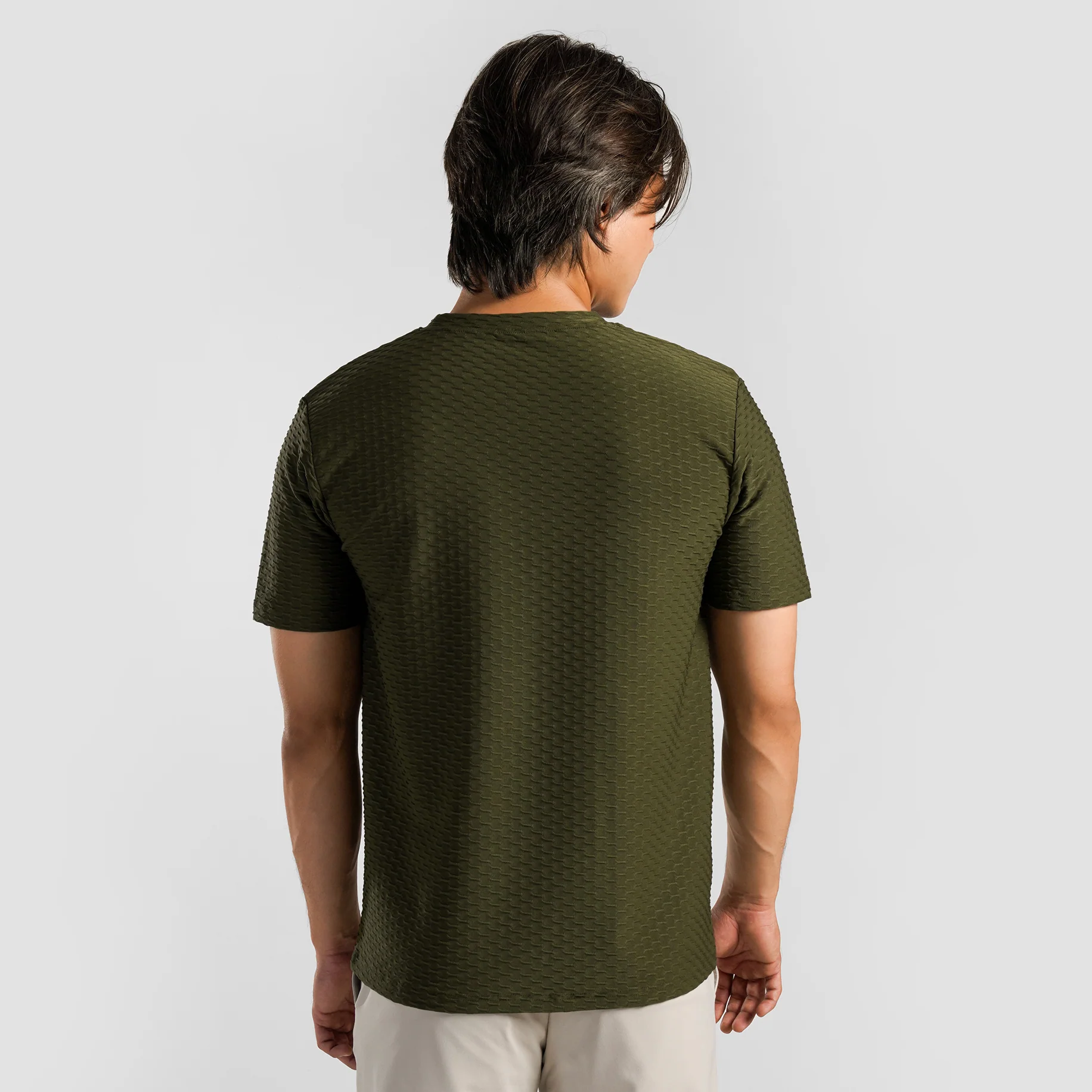 GridLock Tee (Olive) - Image 3