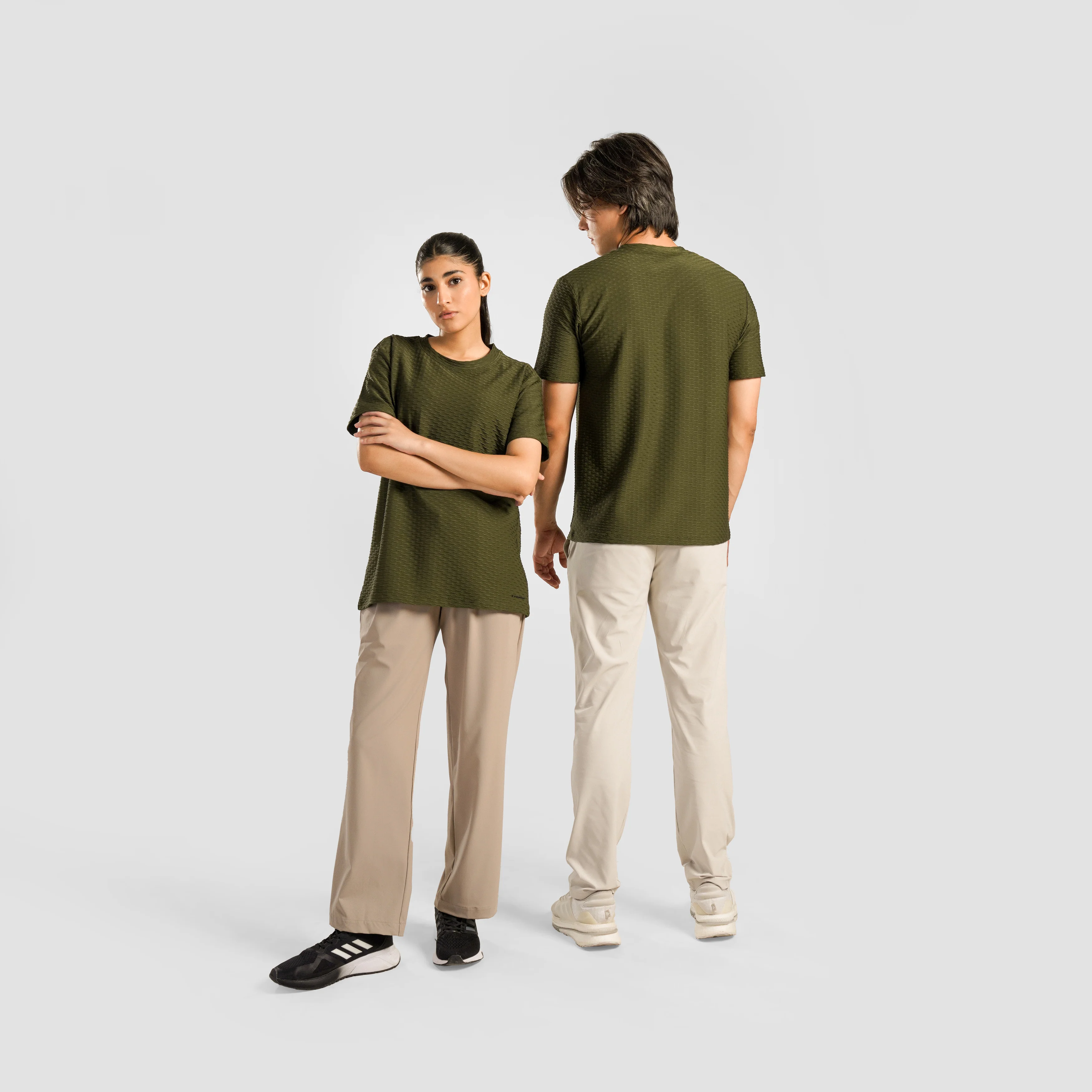 GridLock Tee (Olive) - Image 4
