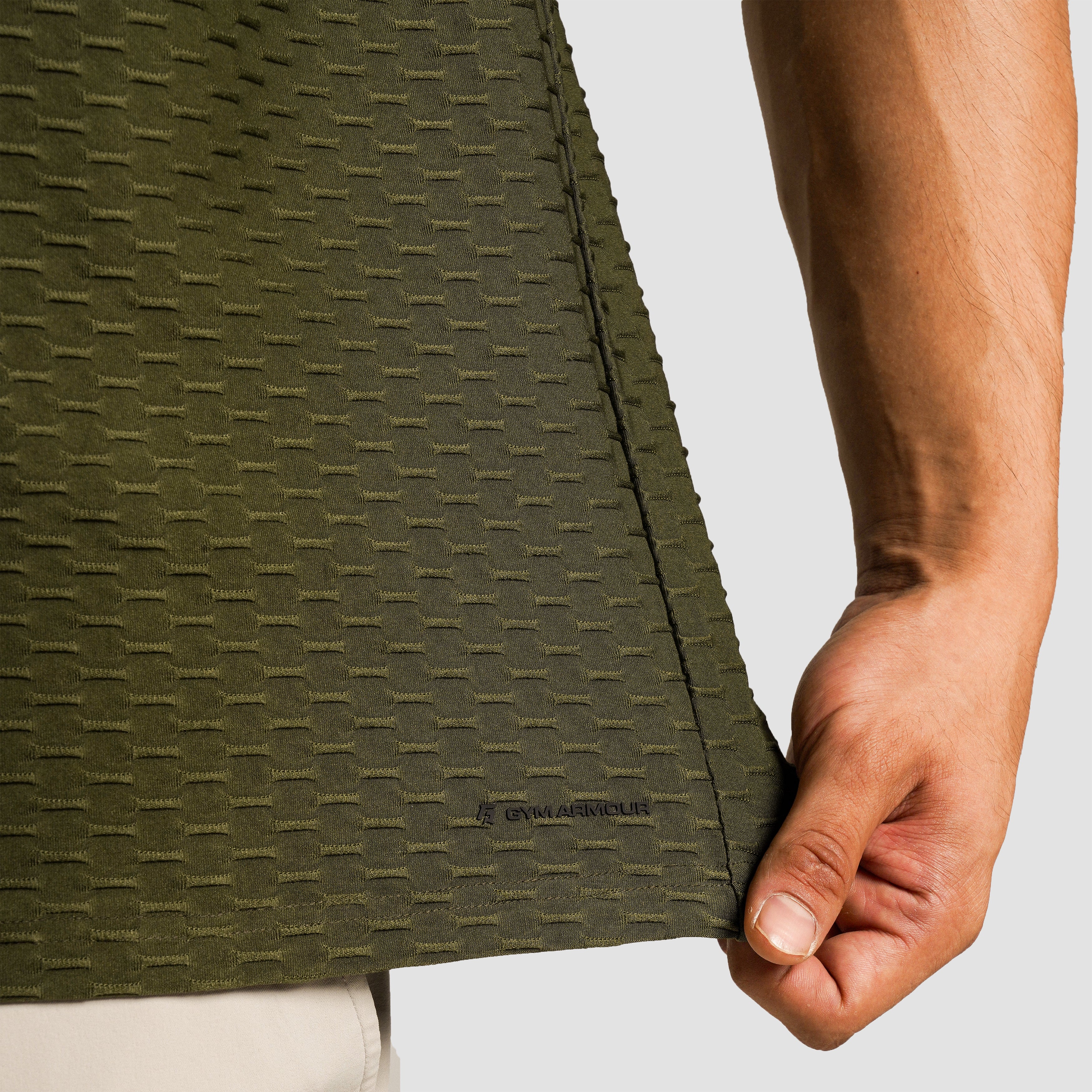GridLock Tee (Olive) - Image 6