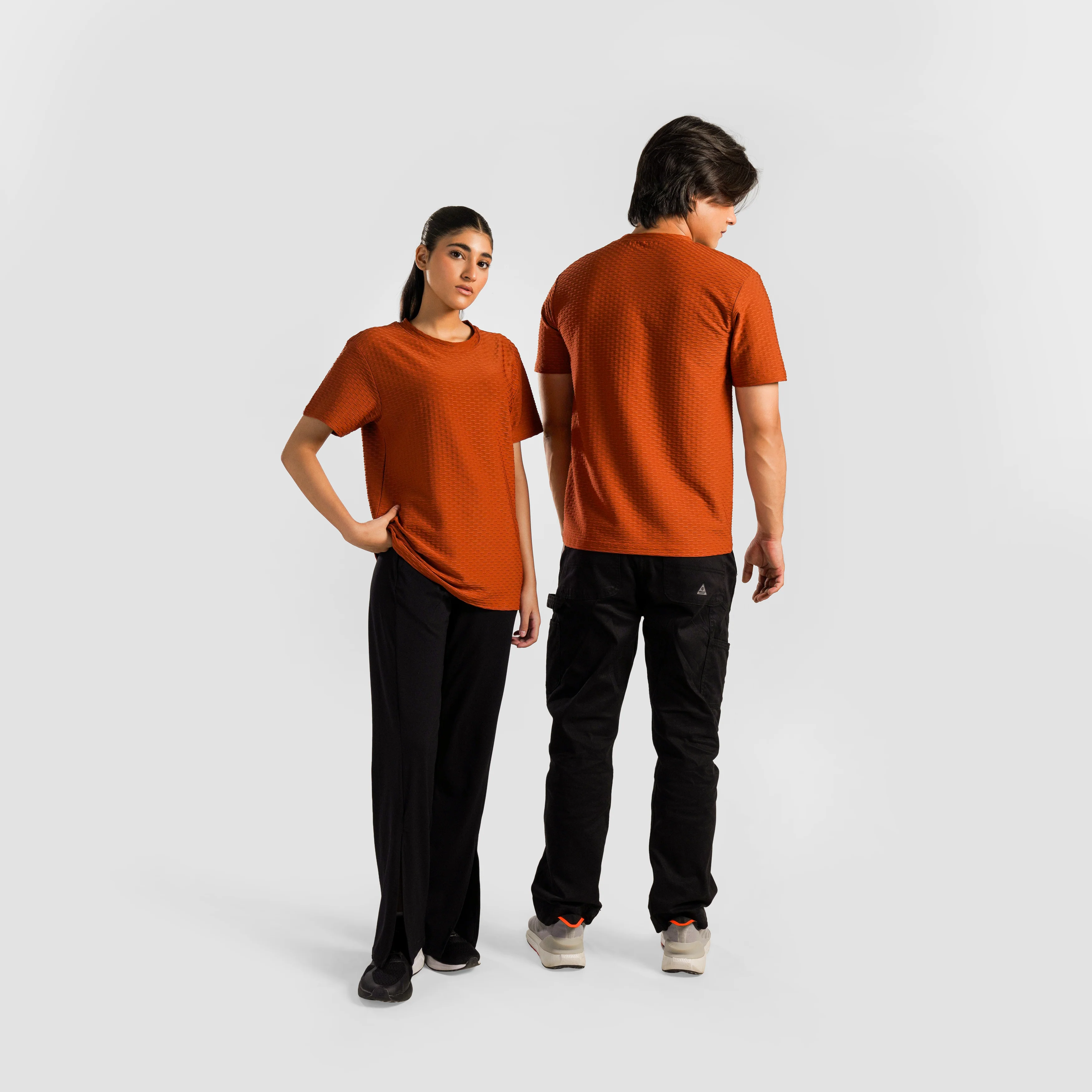 GridLock Tee (Orange) - Image 4