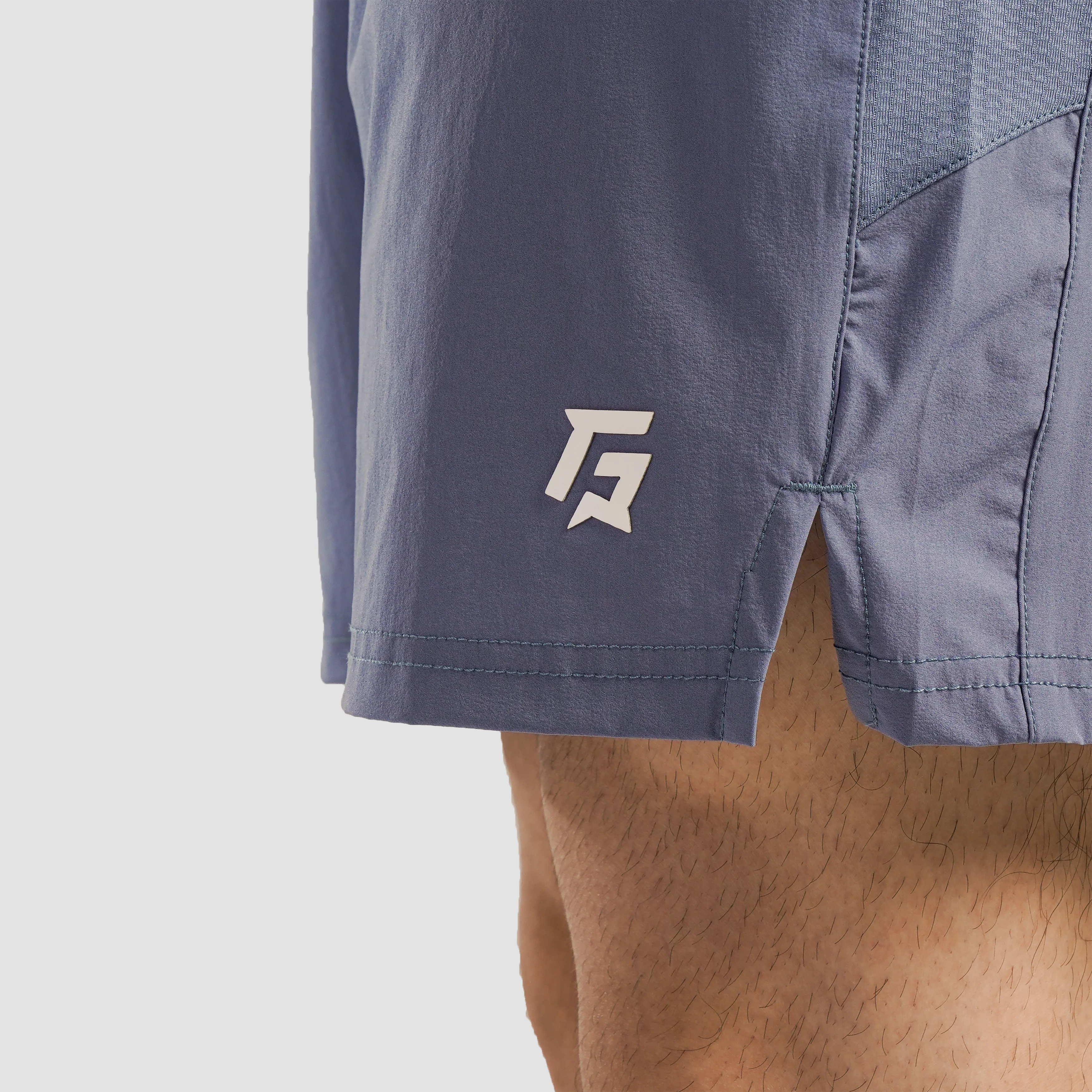 HI-VIBE MESH SHORTS (Hazle Blue) - Image 5