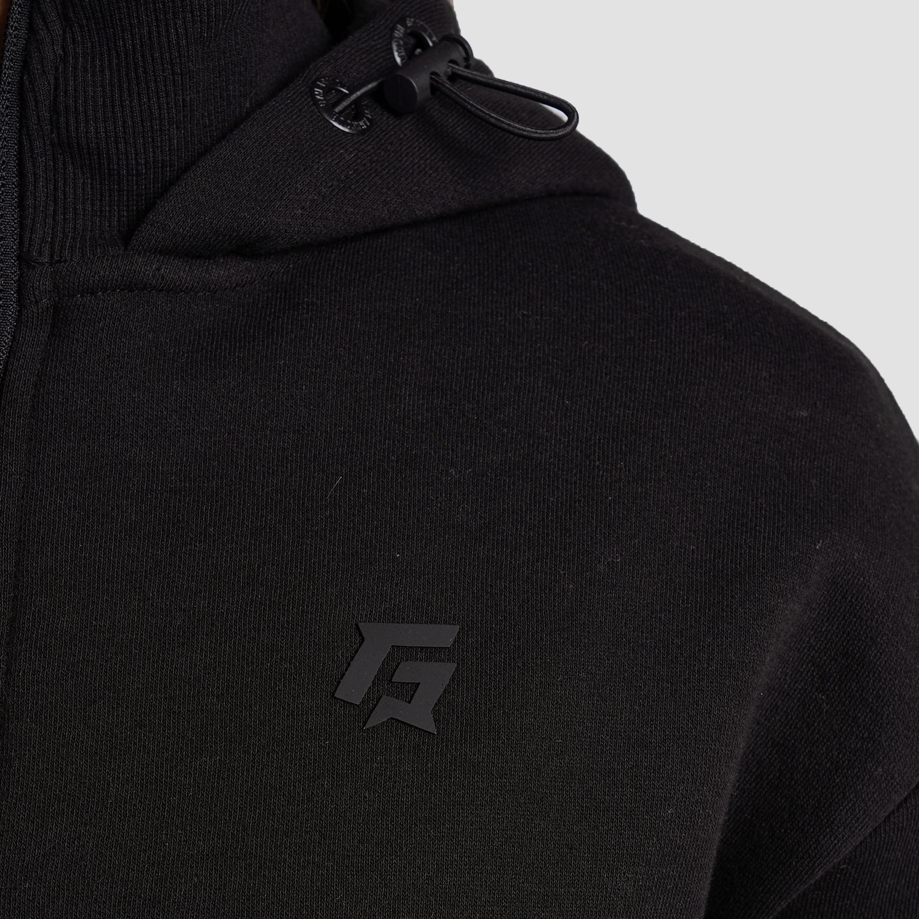 Hyper Flex Zipper Hoodie (Black) - Image 6