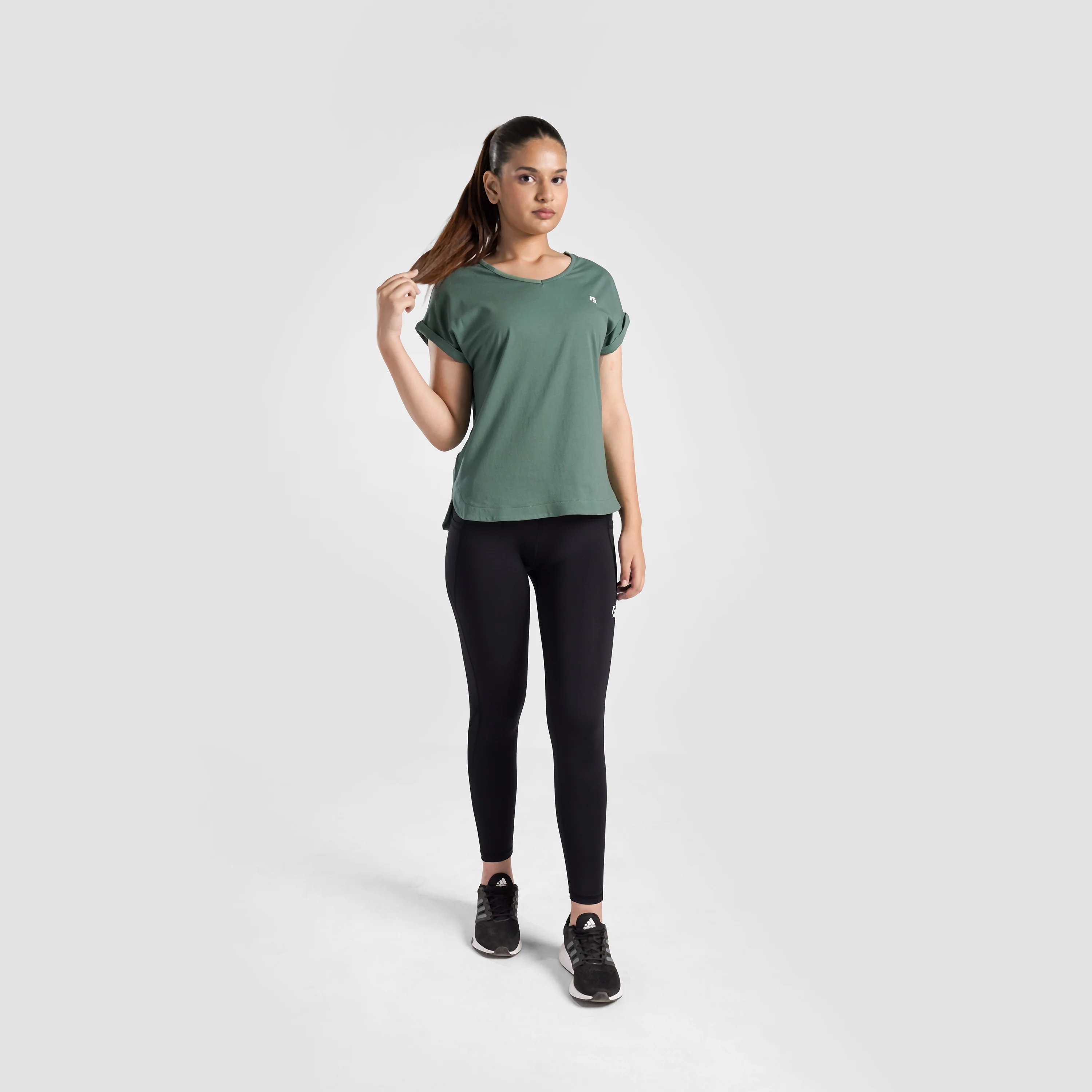 Lift Her Tee (Green) - Image 4