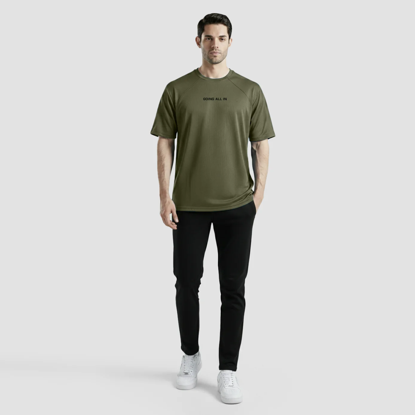 Limitless-OP Tee (Olive) - Image 3