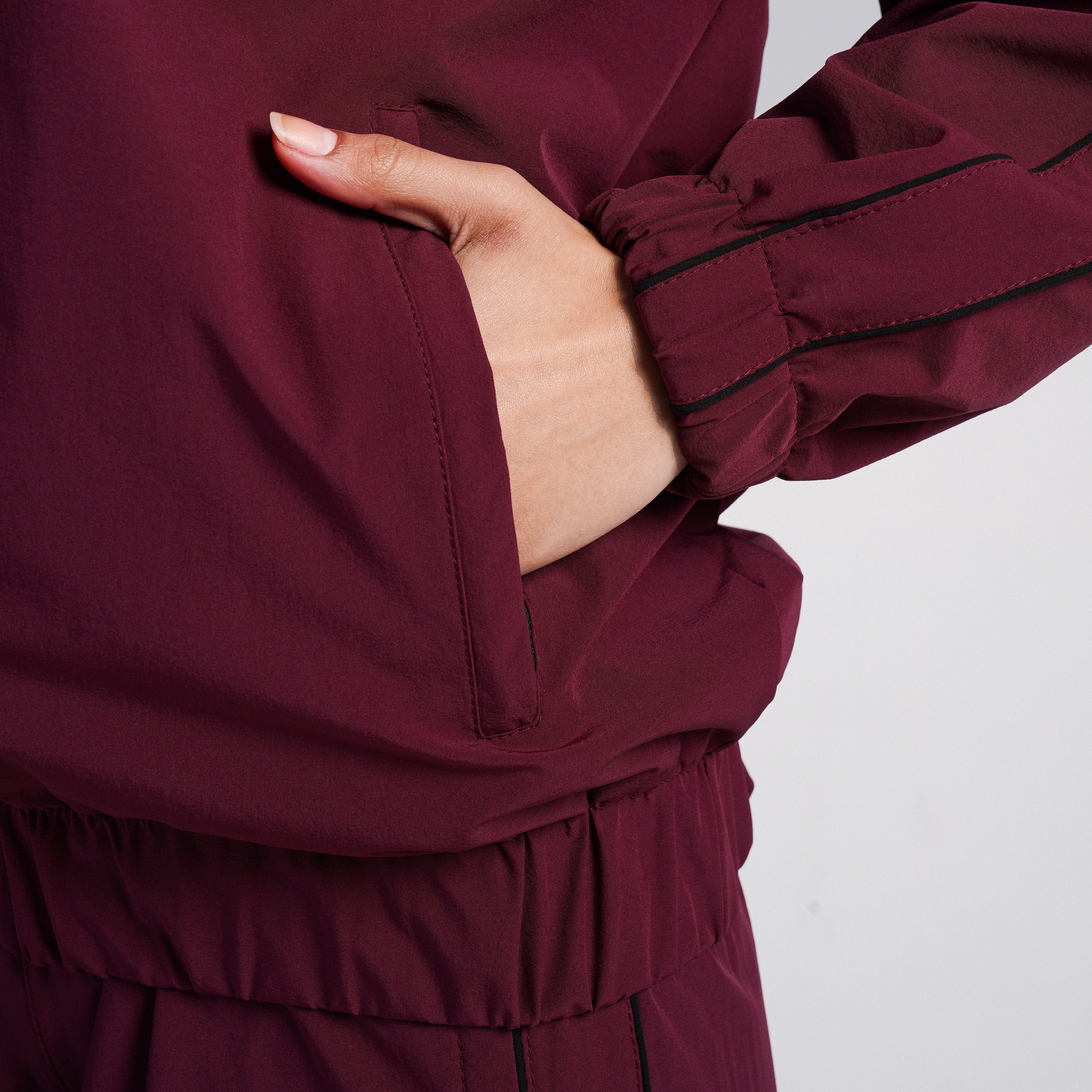 Limitless Track Top (Maroon) - Image 5