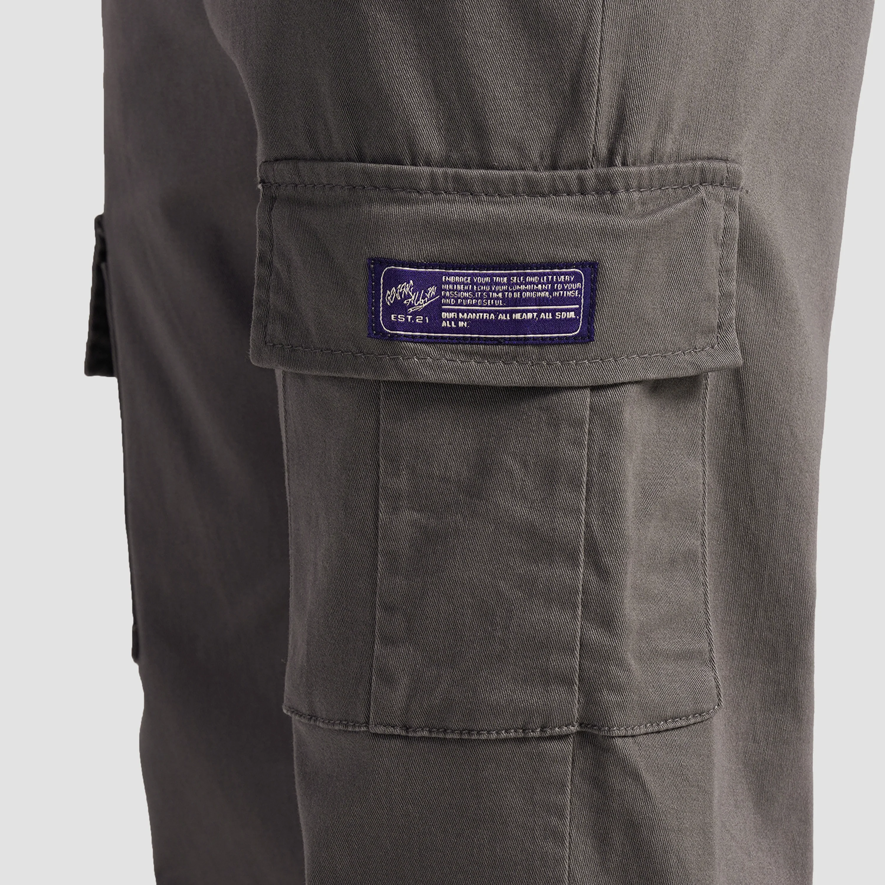 LiteFlex Cargo Pants (Grey) - Image 5