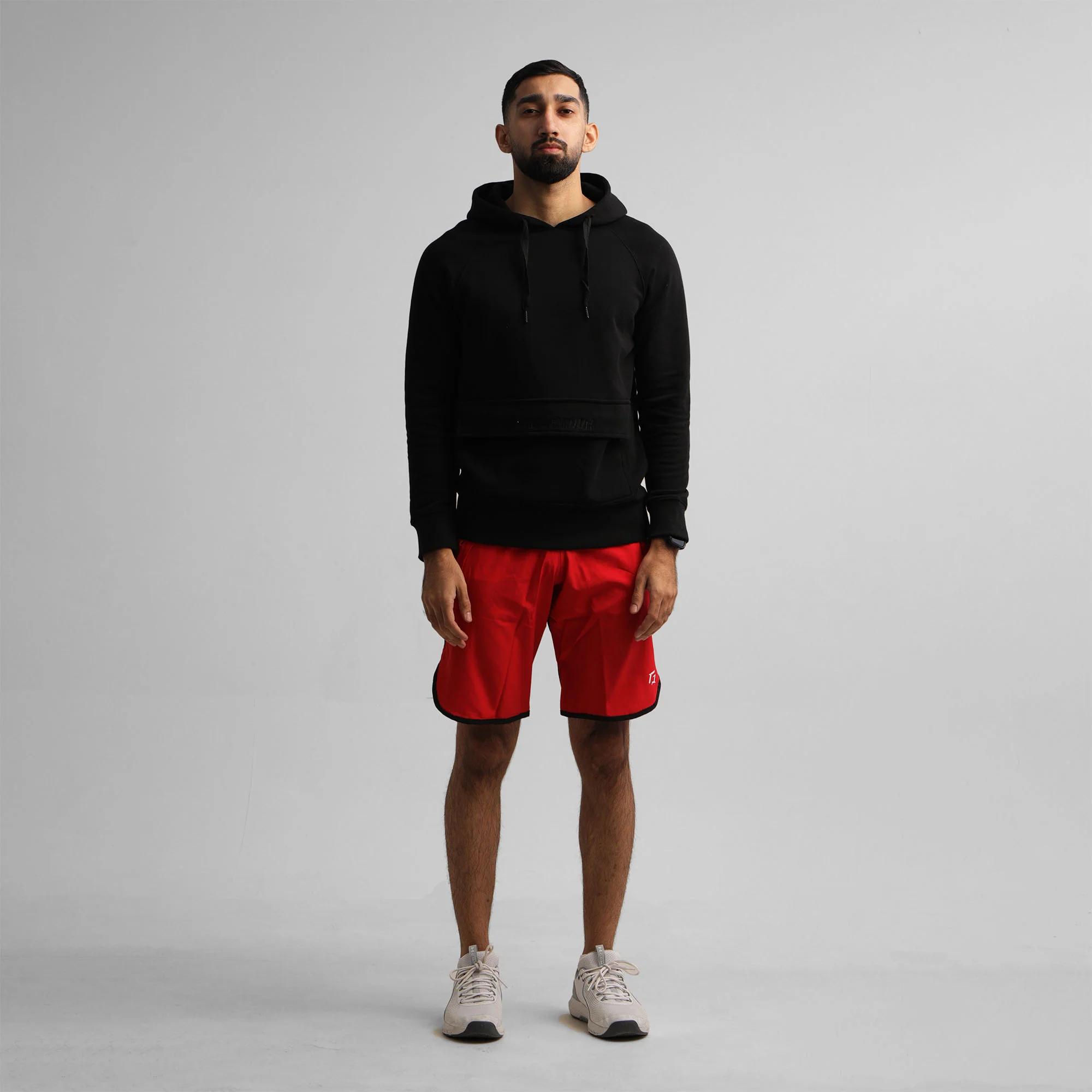 GA Envelop Pocket Hoodie (Black) - Image 4