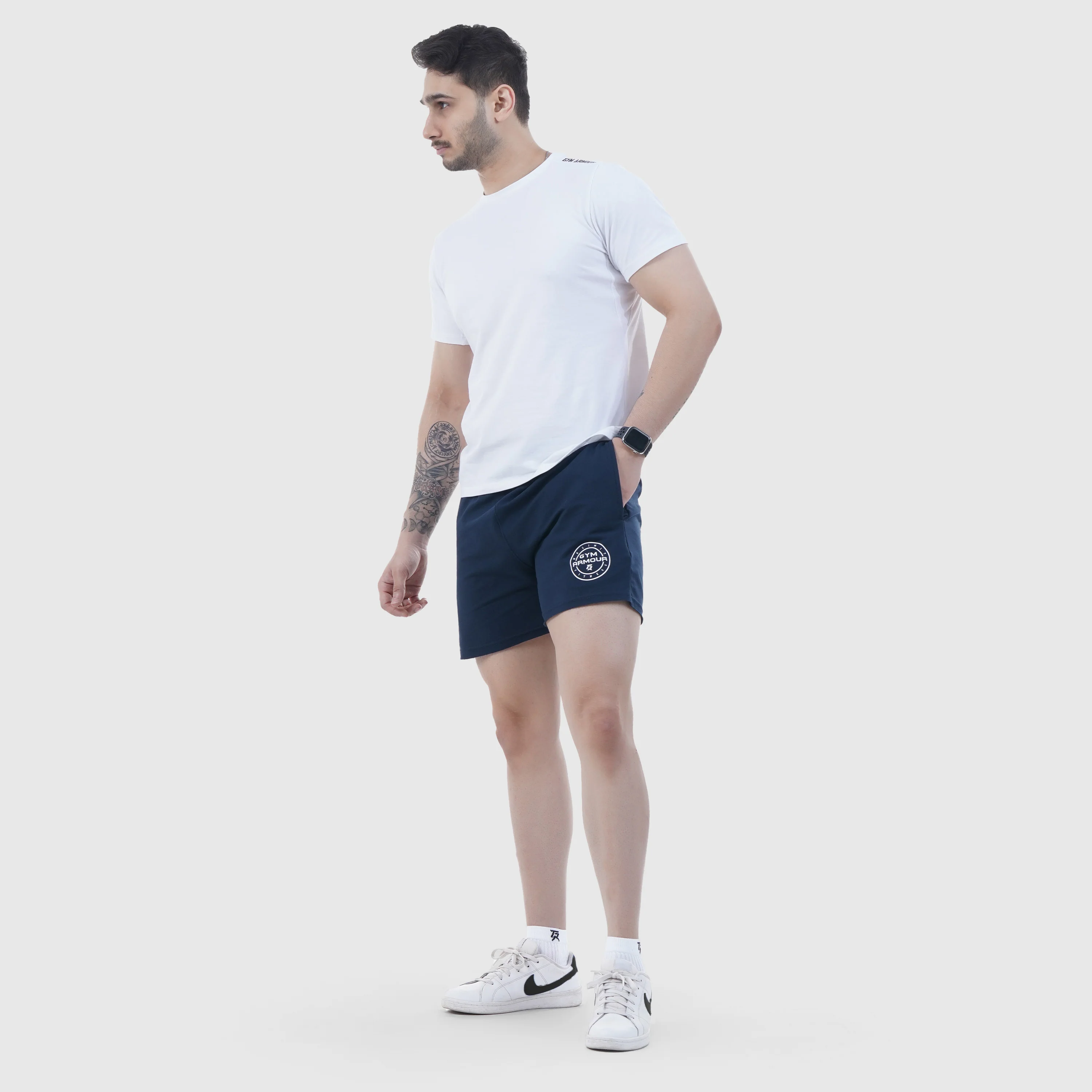No Limit Shorts (Navy) - Image 3